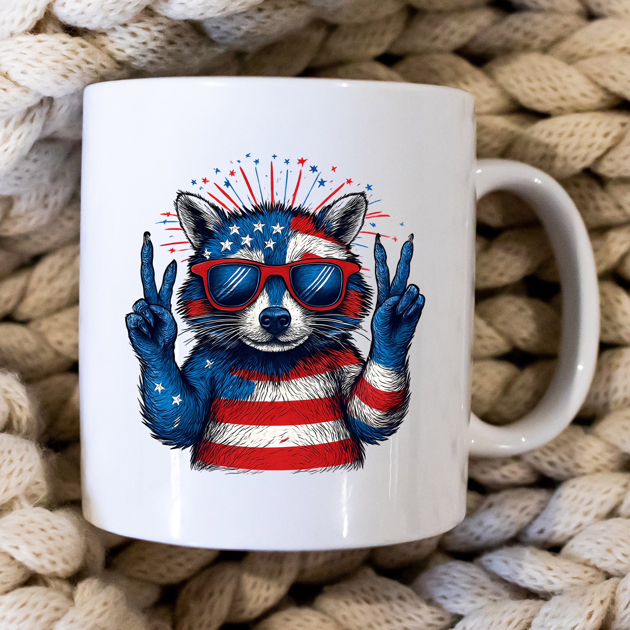 4th July Racoon