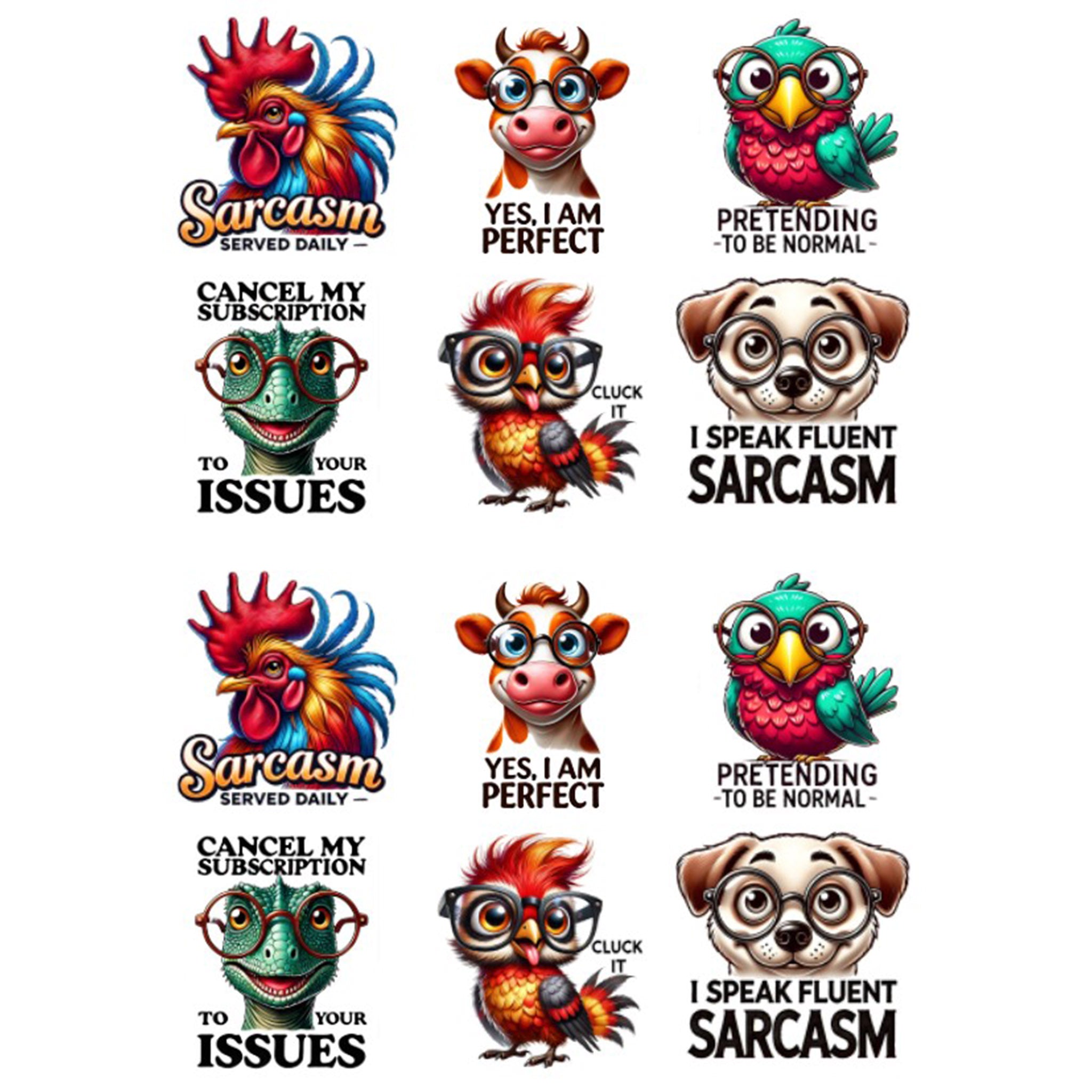 A4 Animal Sarcasm 1