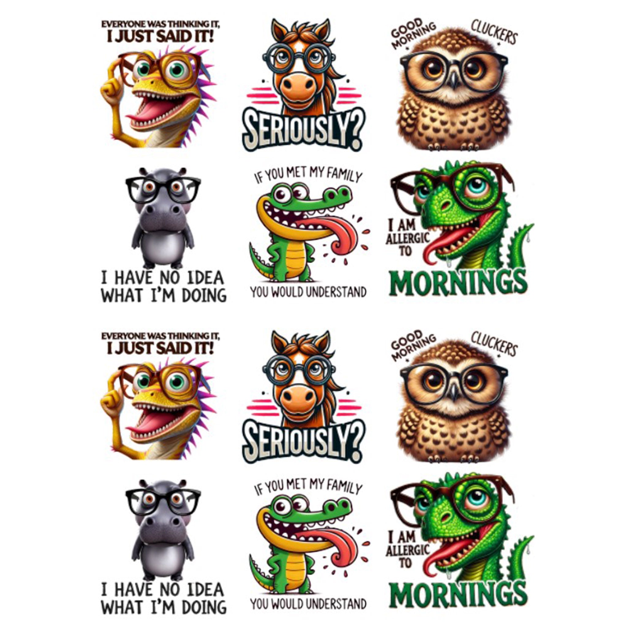 A4 Animal Sarcasm 2