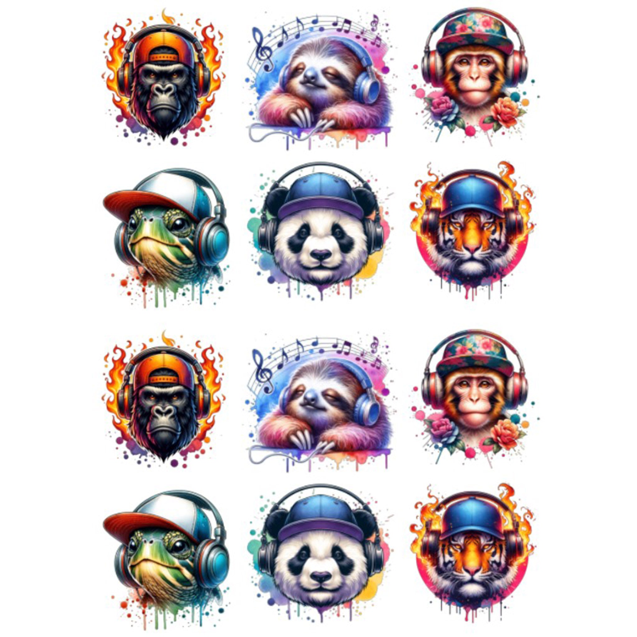 A4 Animal headphones
