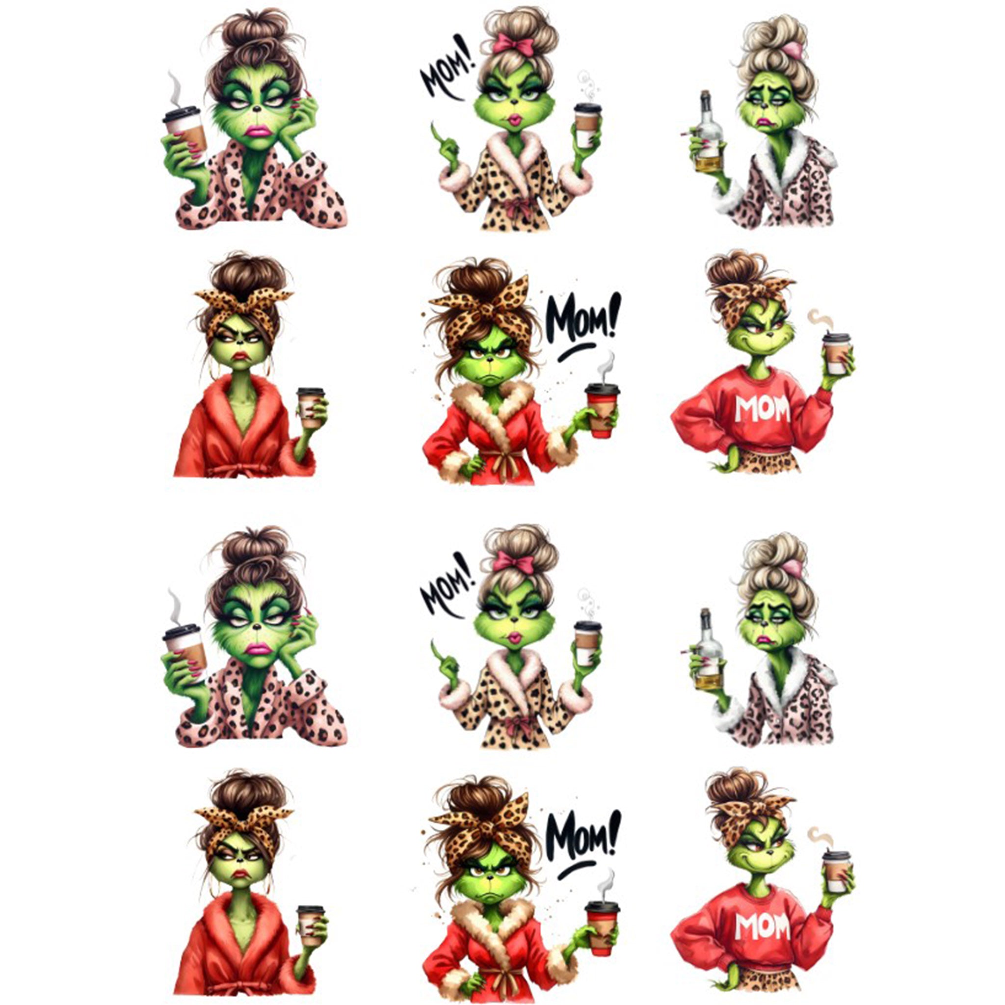 A4 Grinch Mom