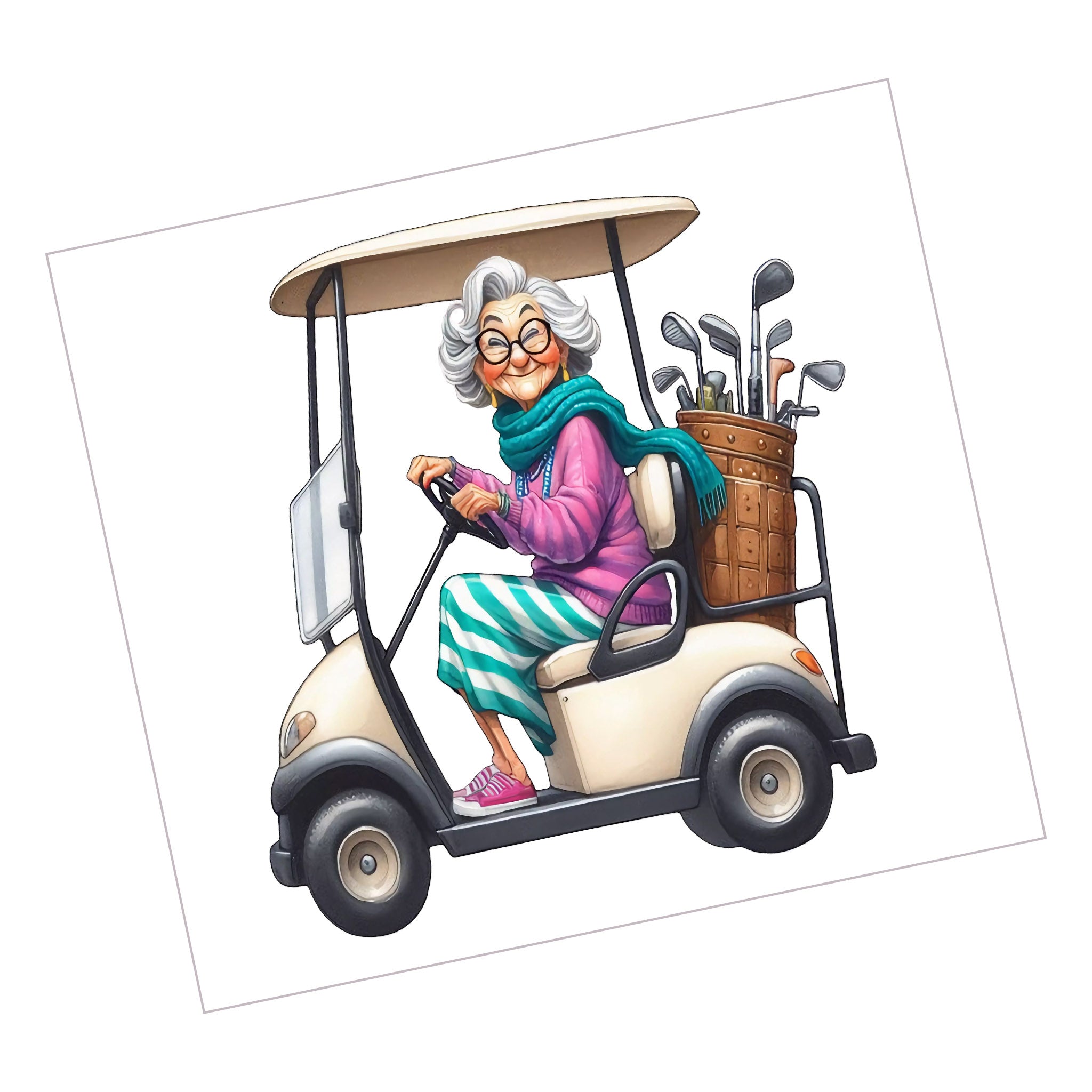 Lady Golfer 10