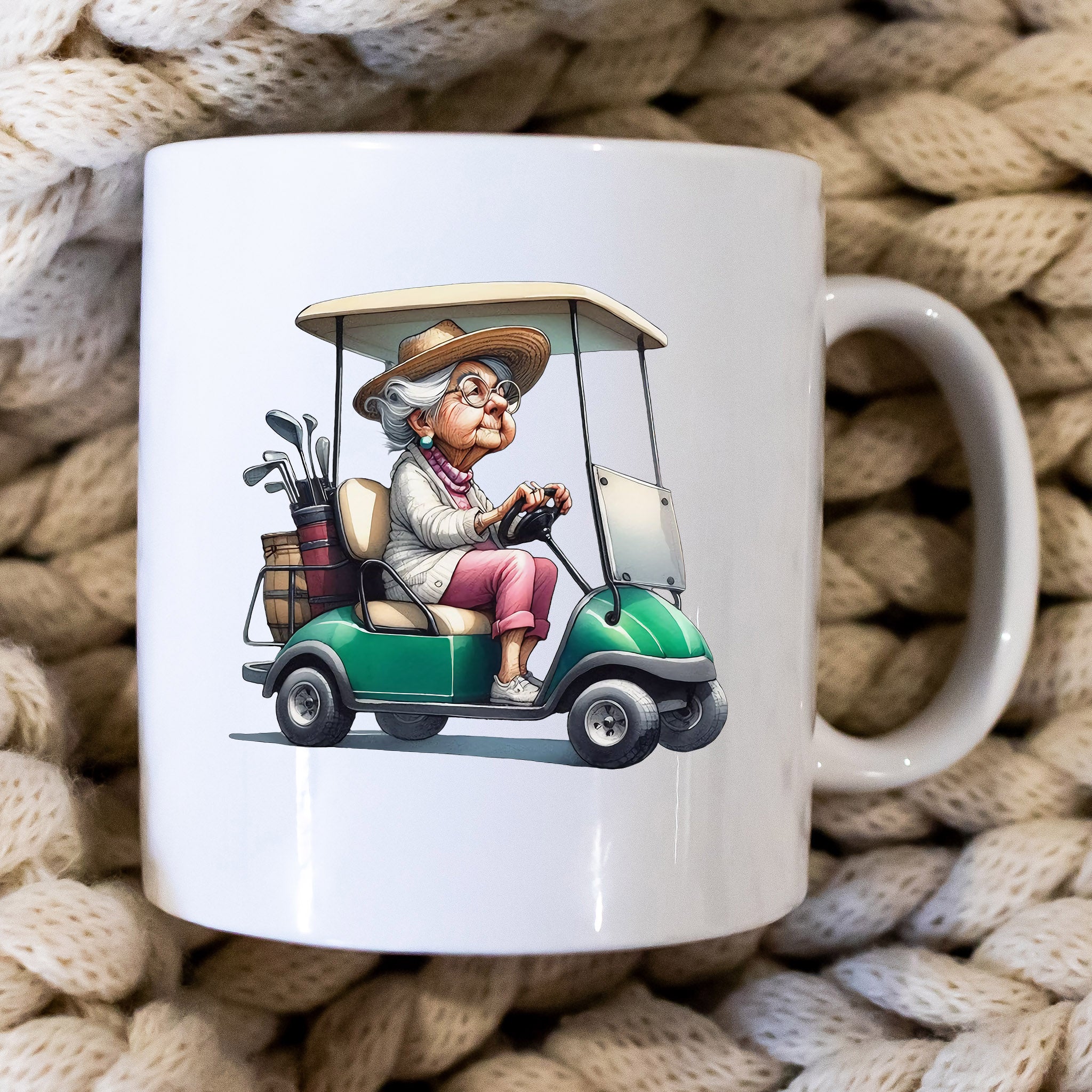 Lady Golfer 12