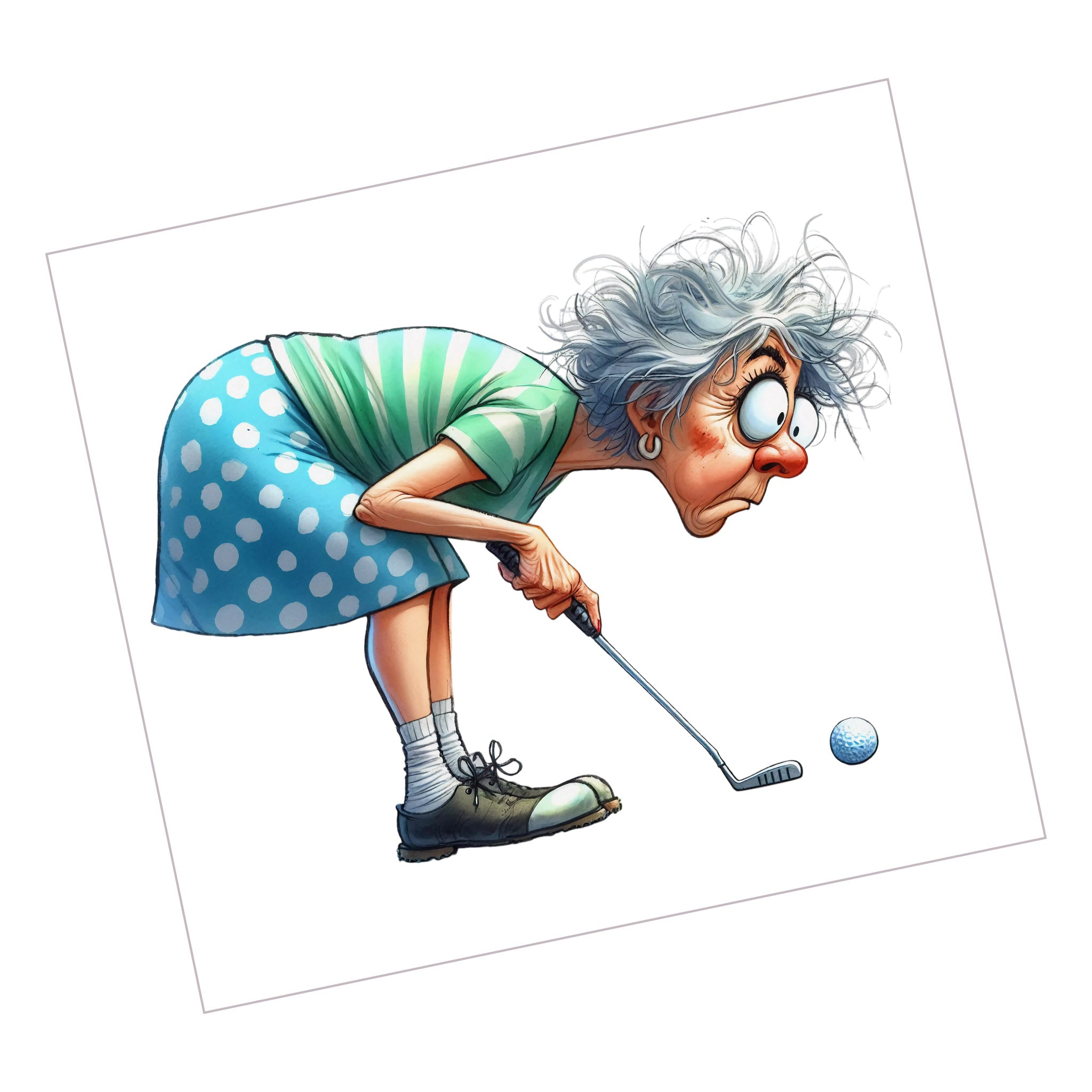 Lady Golfer 13