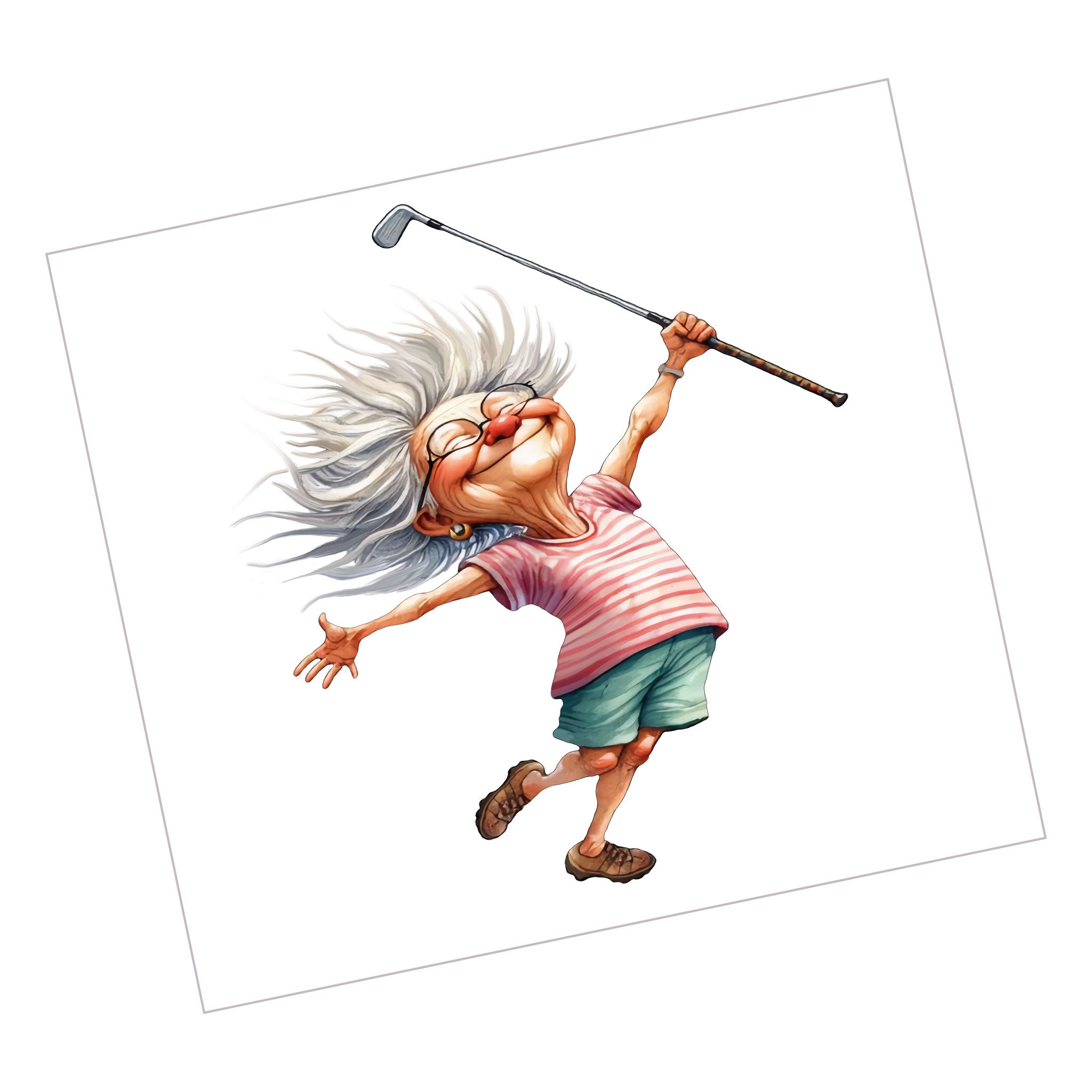 Lady Golfer 14