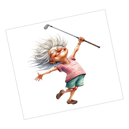Lady Golfer 14