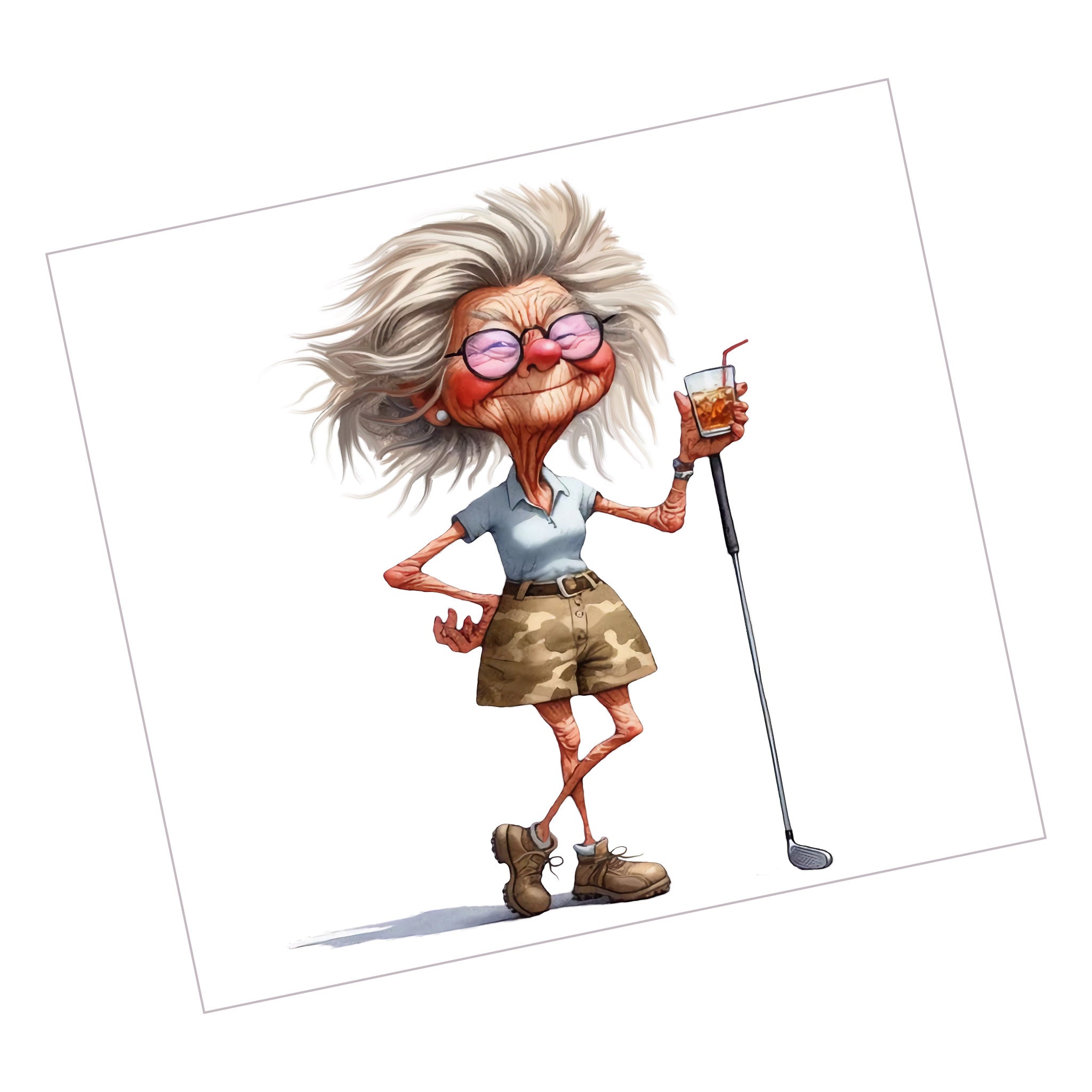Lady Golfer 17
