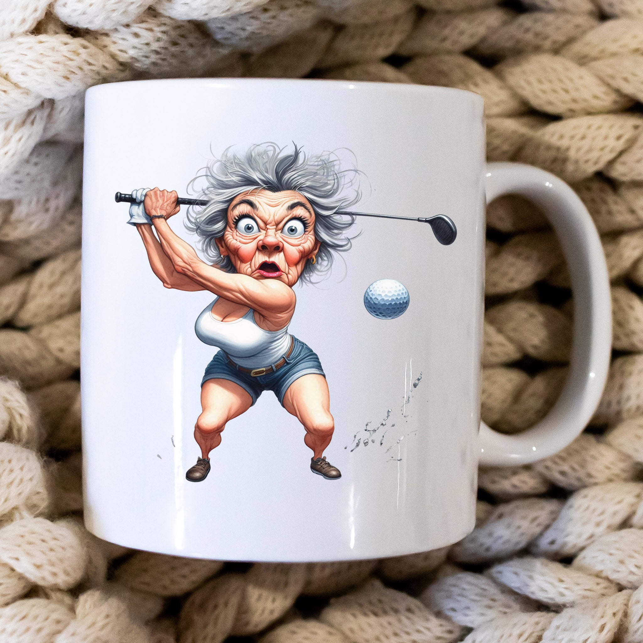 Lady Golfer 18