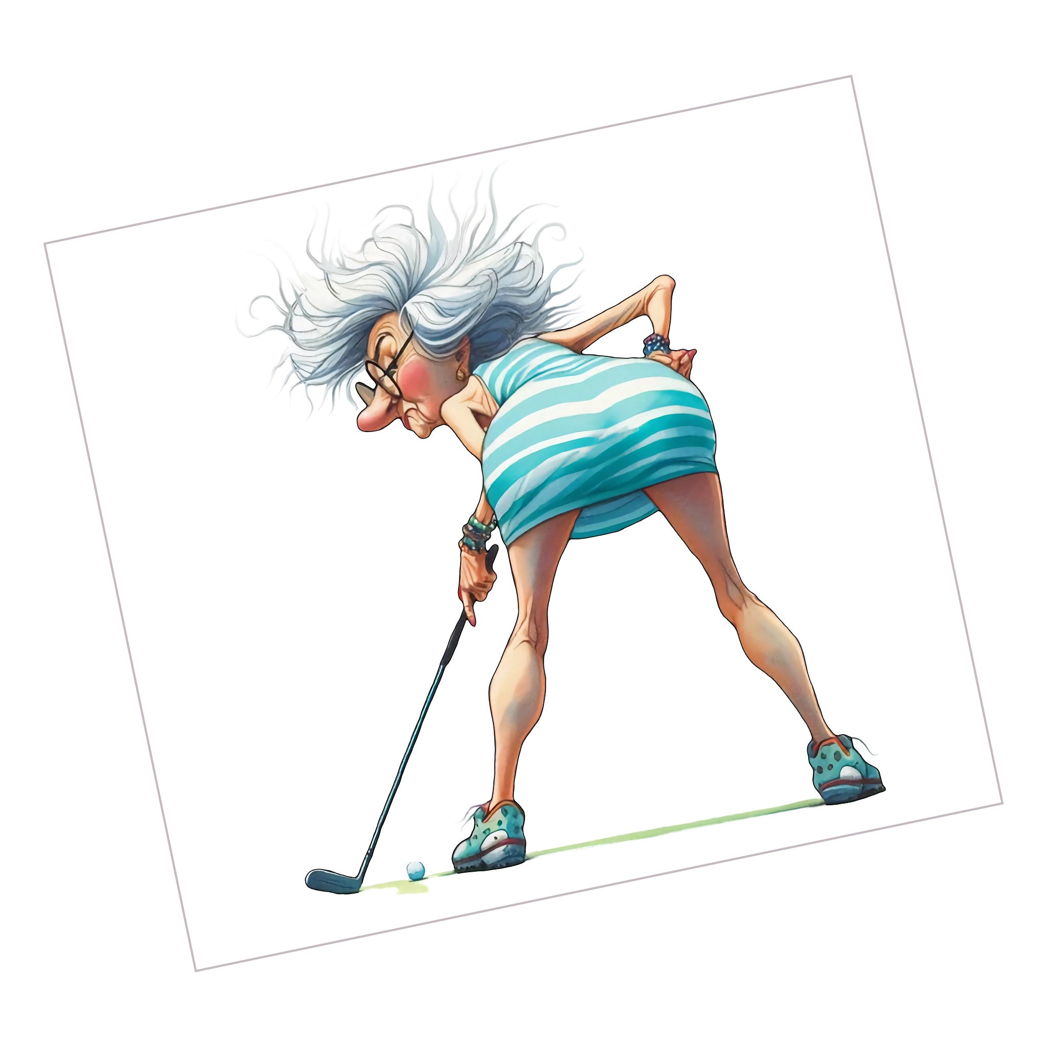 Lady Golfer 2
