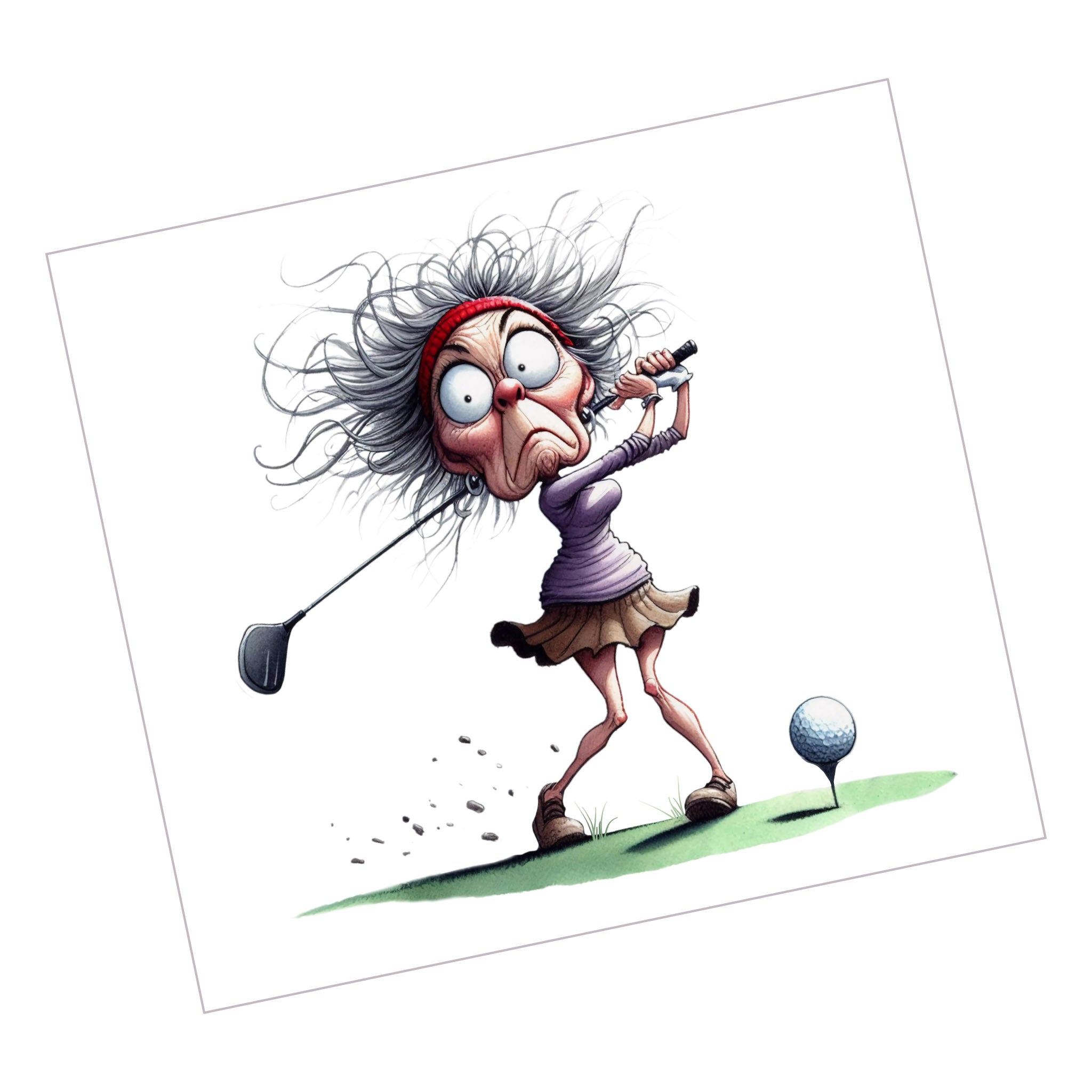Lady Golfer 22