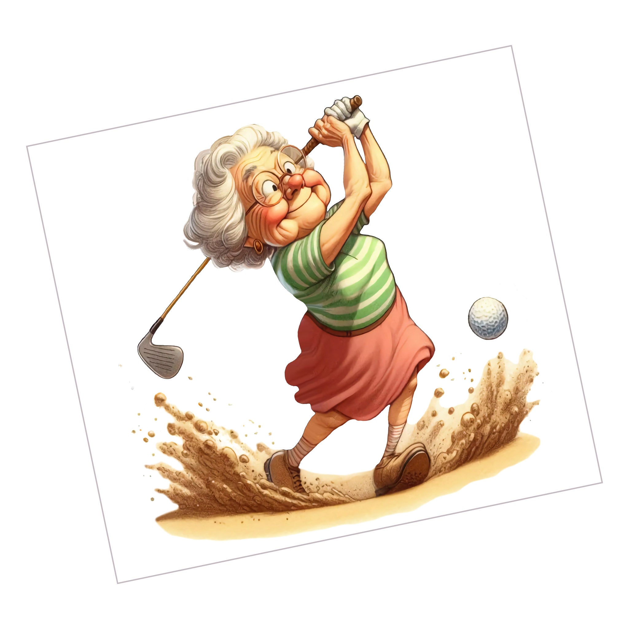 Lady Golfer 23