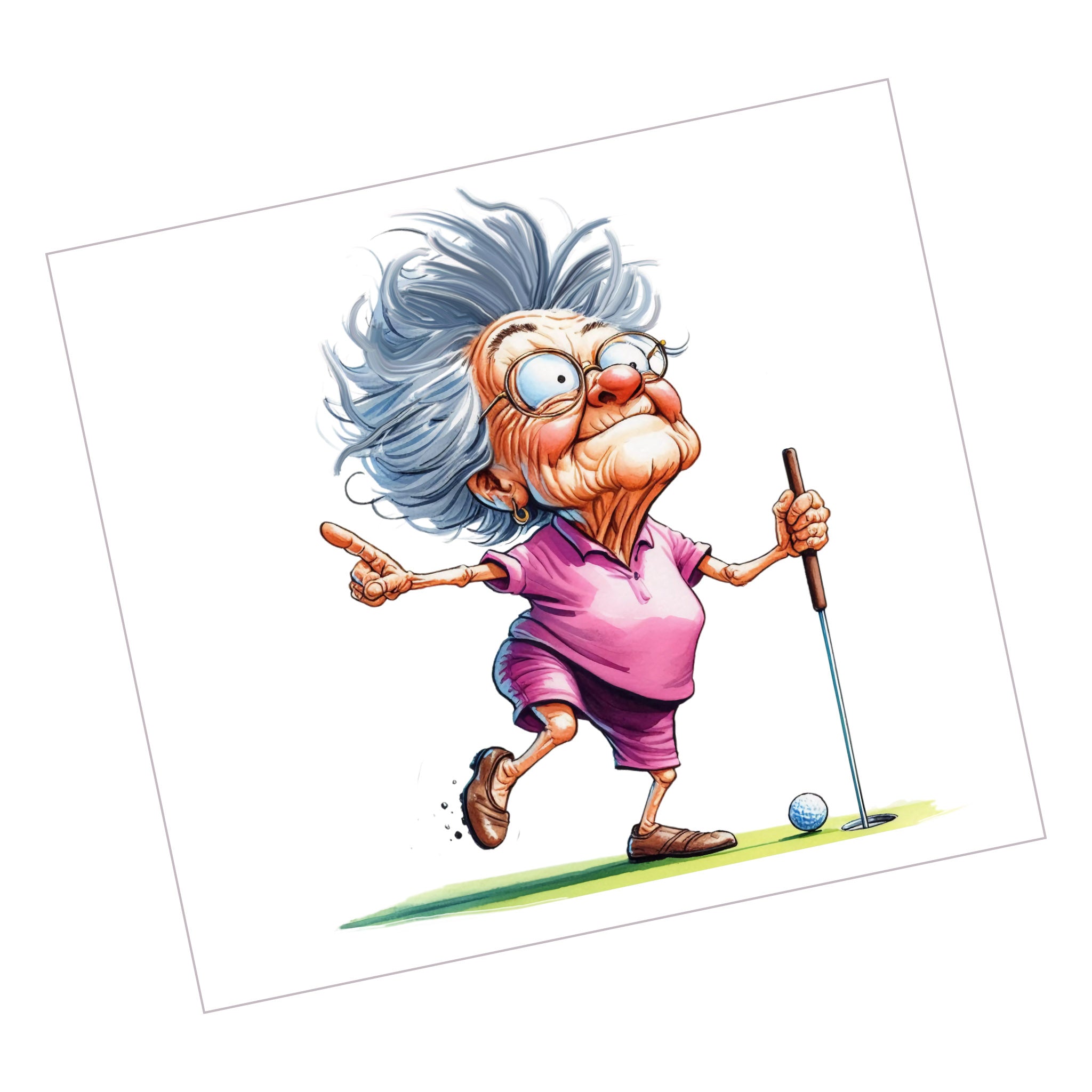 Lady Golfer 24