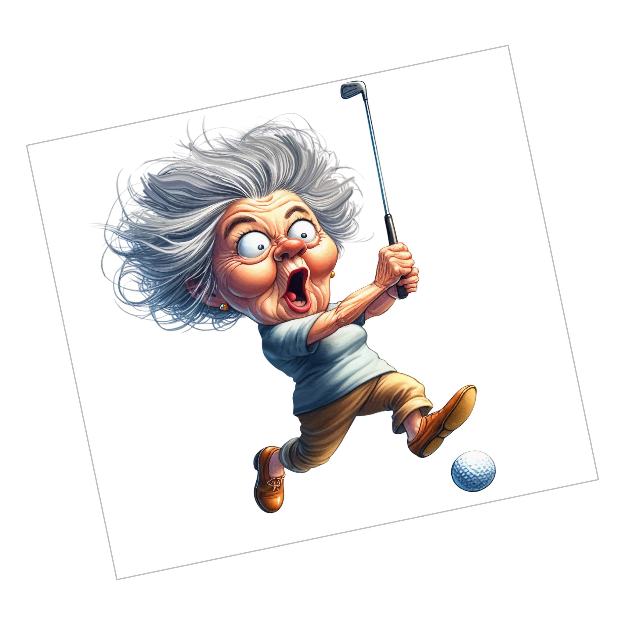 Lady Golfer 26