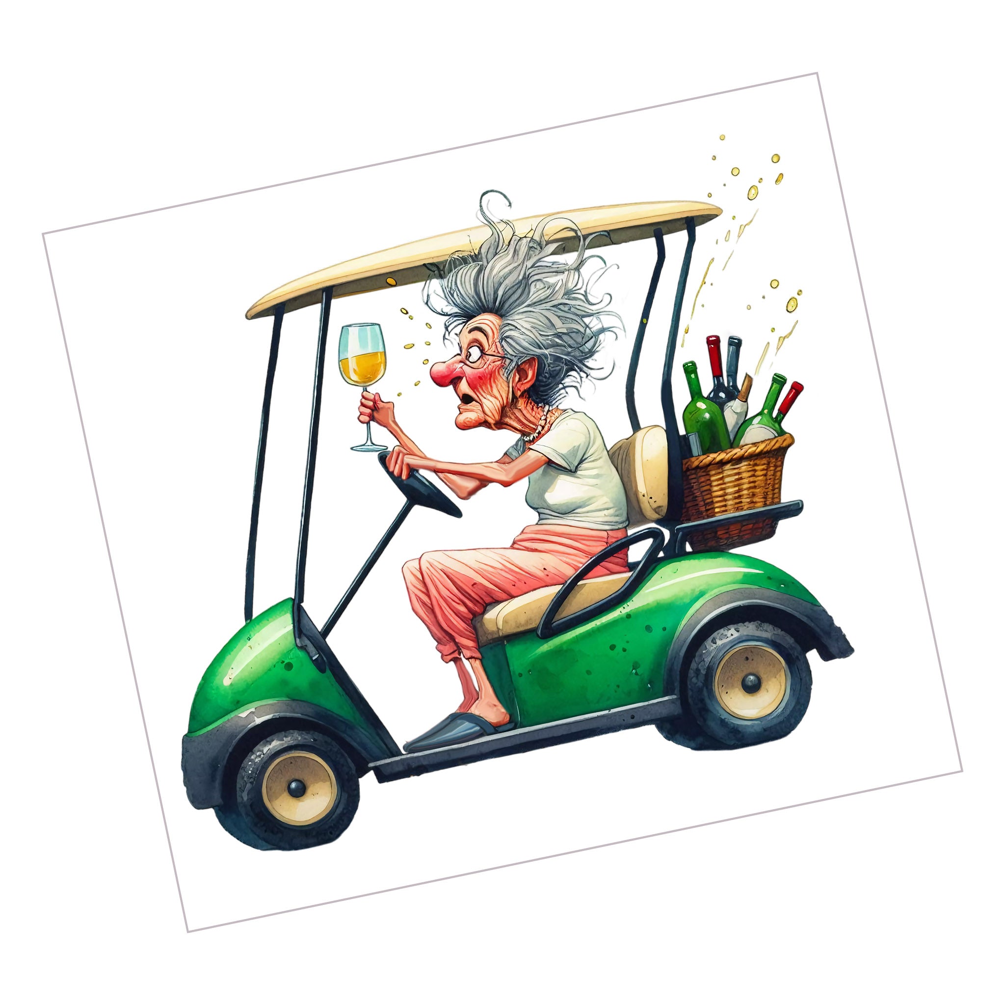 Lady Golfer 28