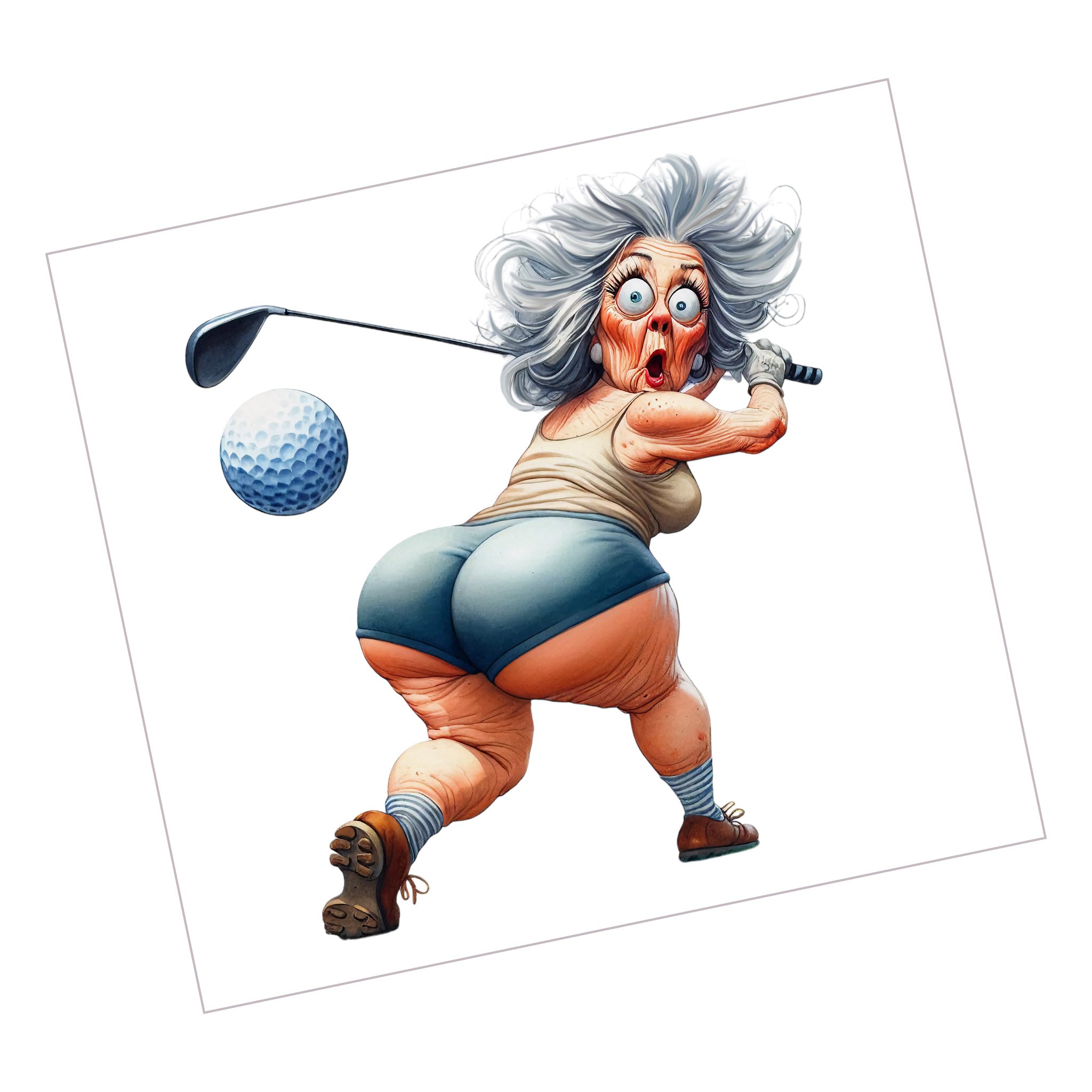 Lady Golfer 3