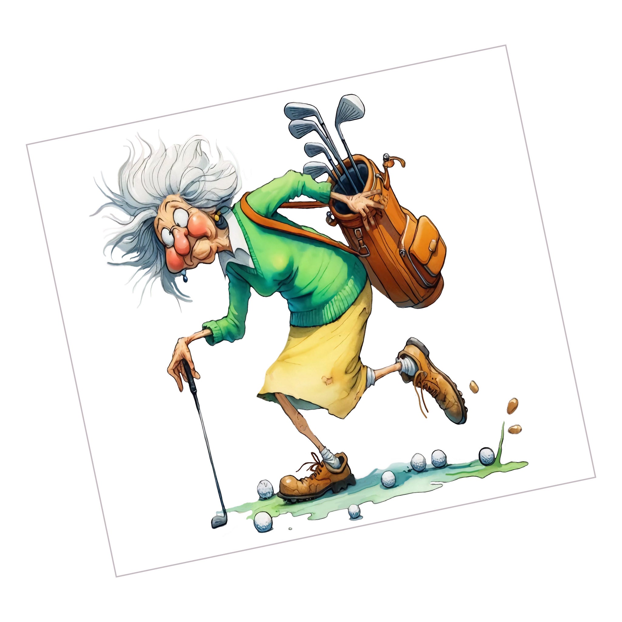 Lady Golfer 33