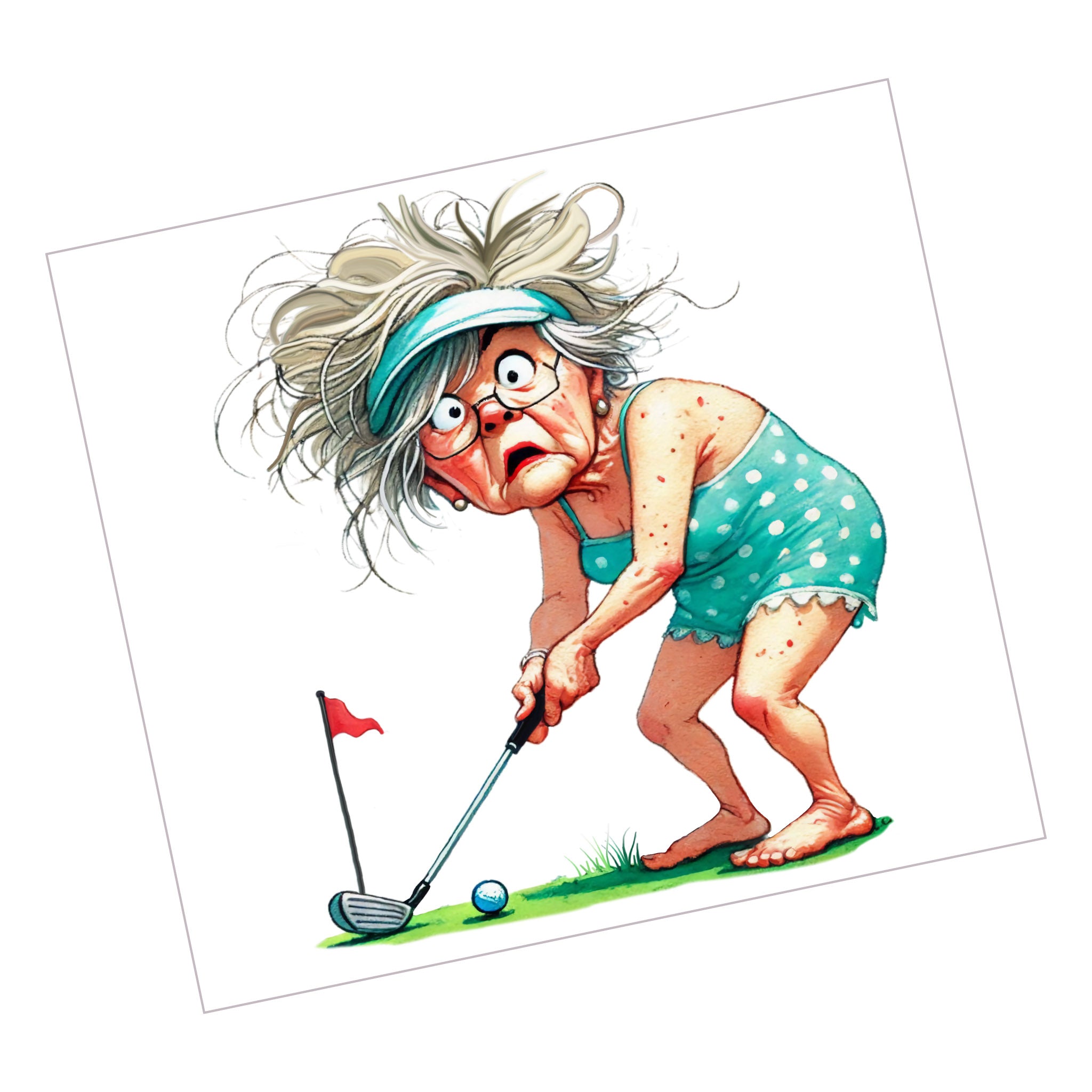 Lady Golfer 34