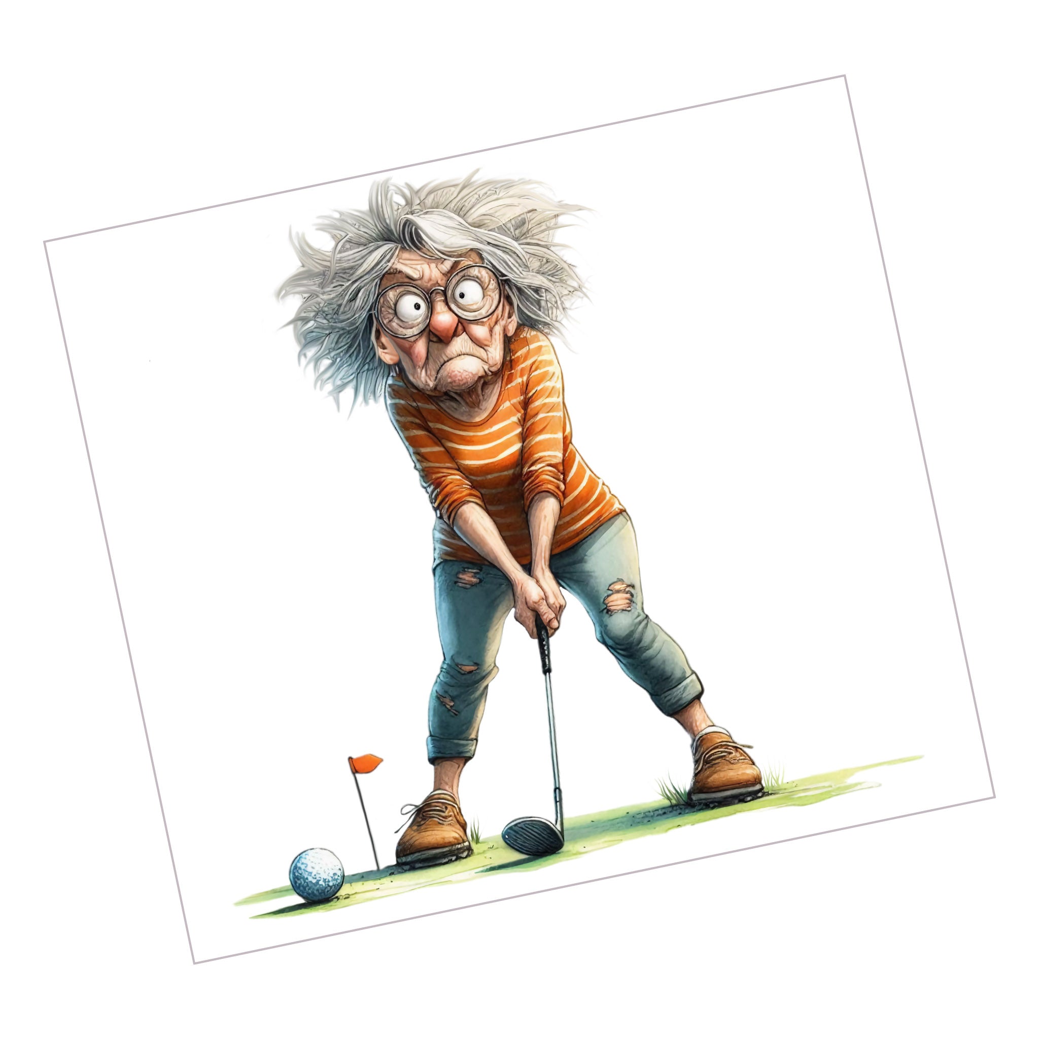 Lady Golfer 35