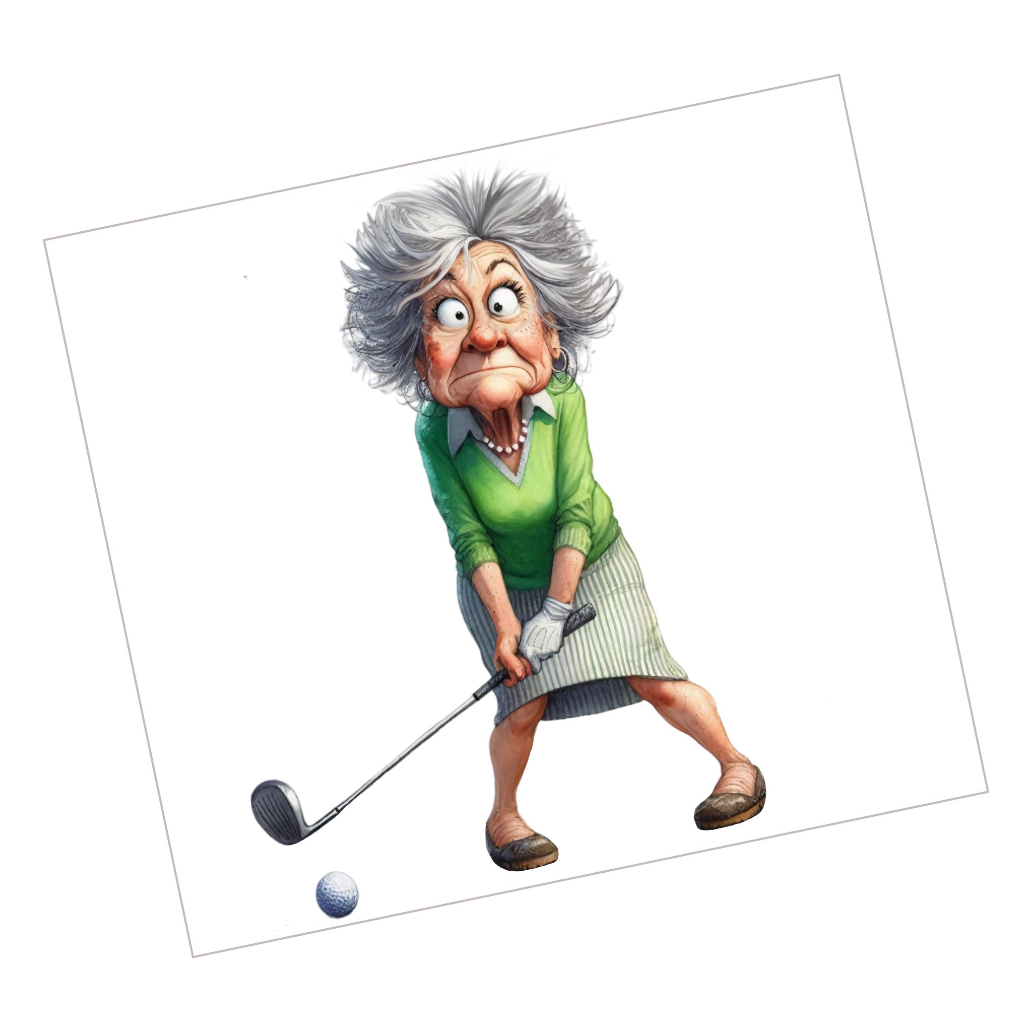 Lady Golfer 36