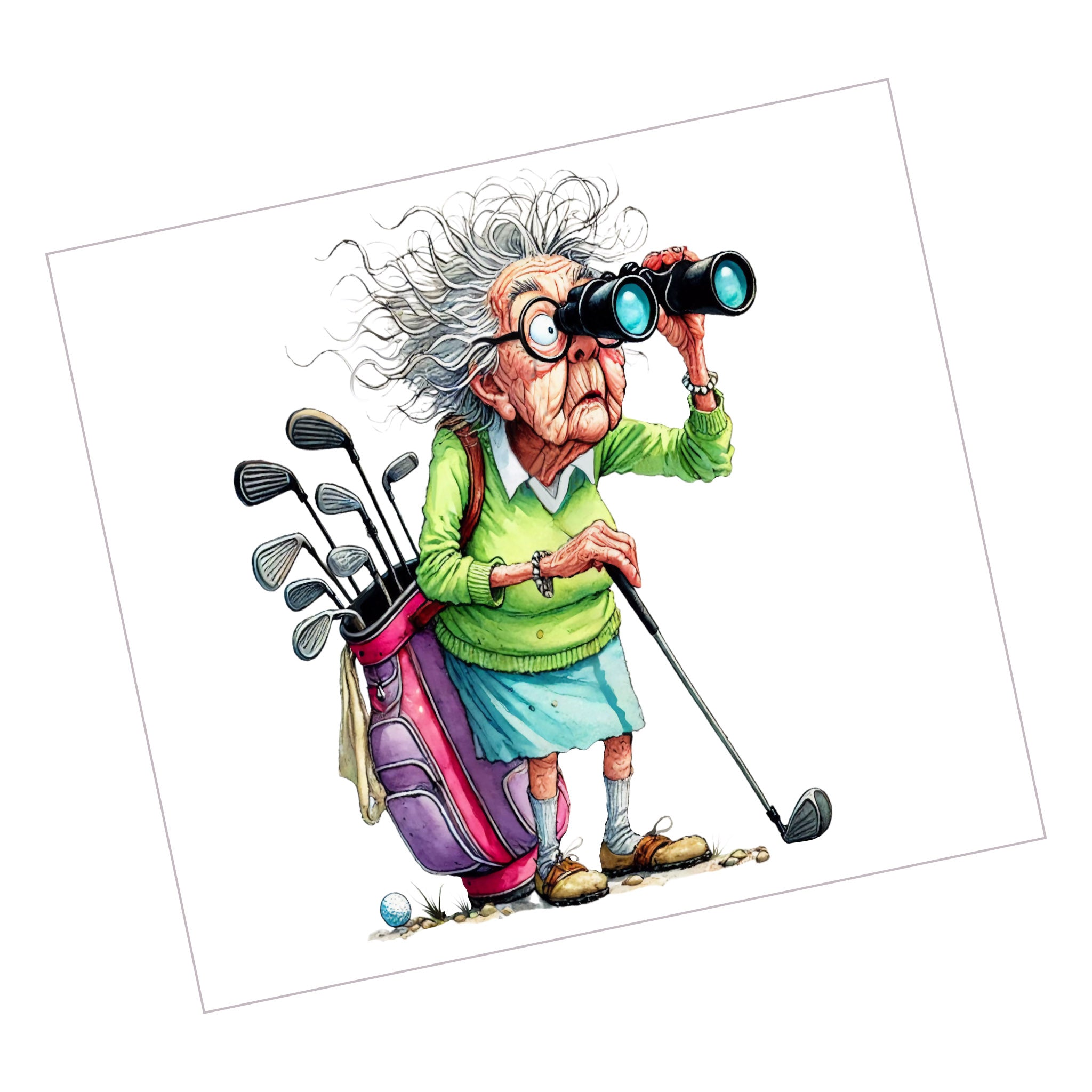 Lady Golfer 37