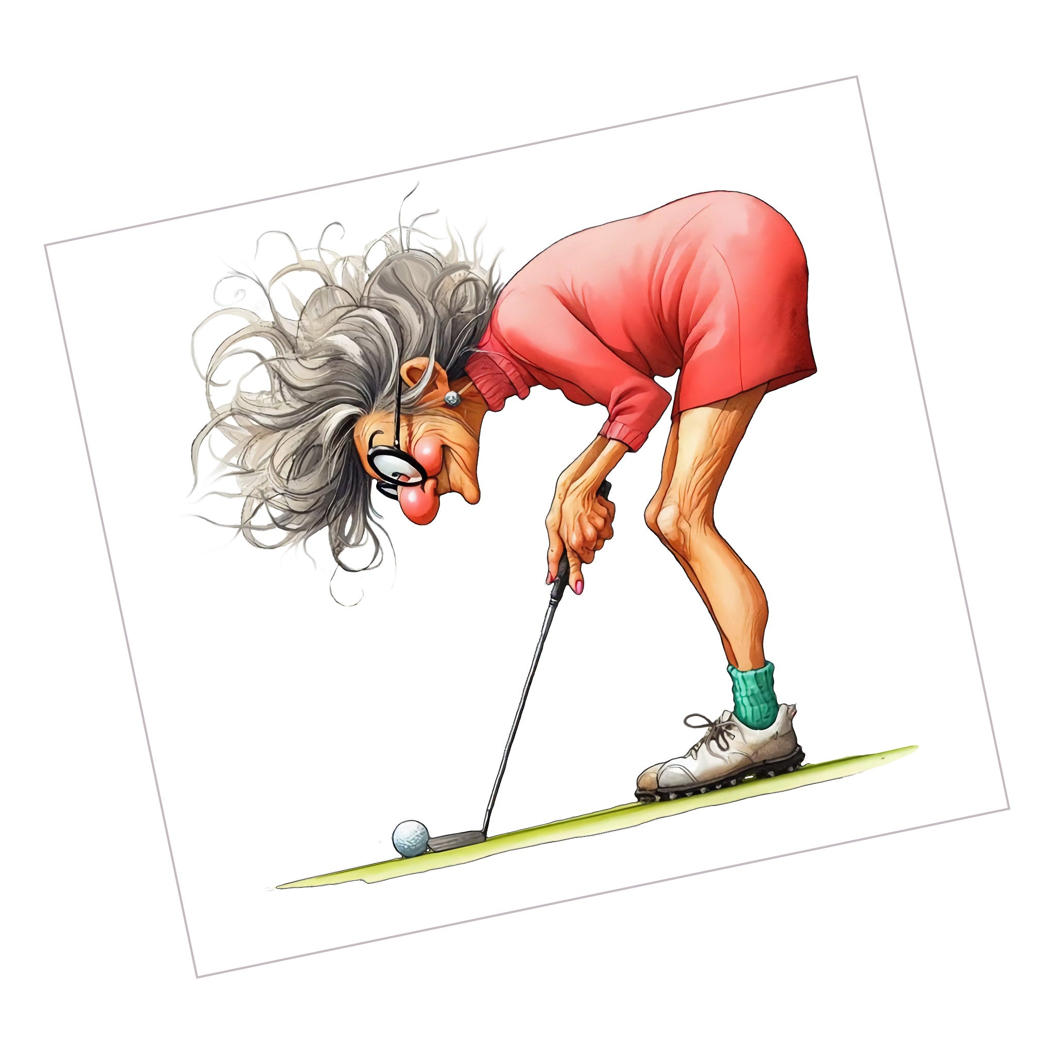 Lady Golfer 4
