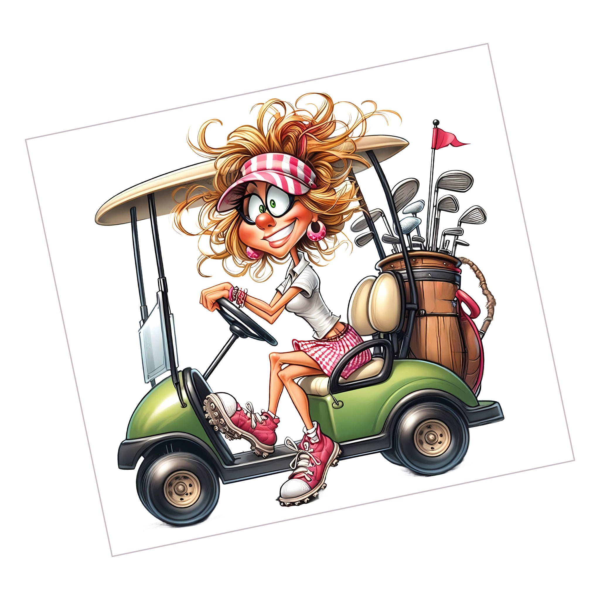 Lady Golfer 41