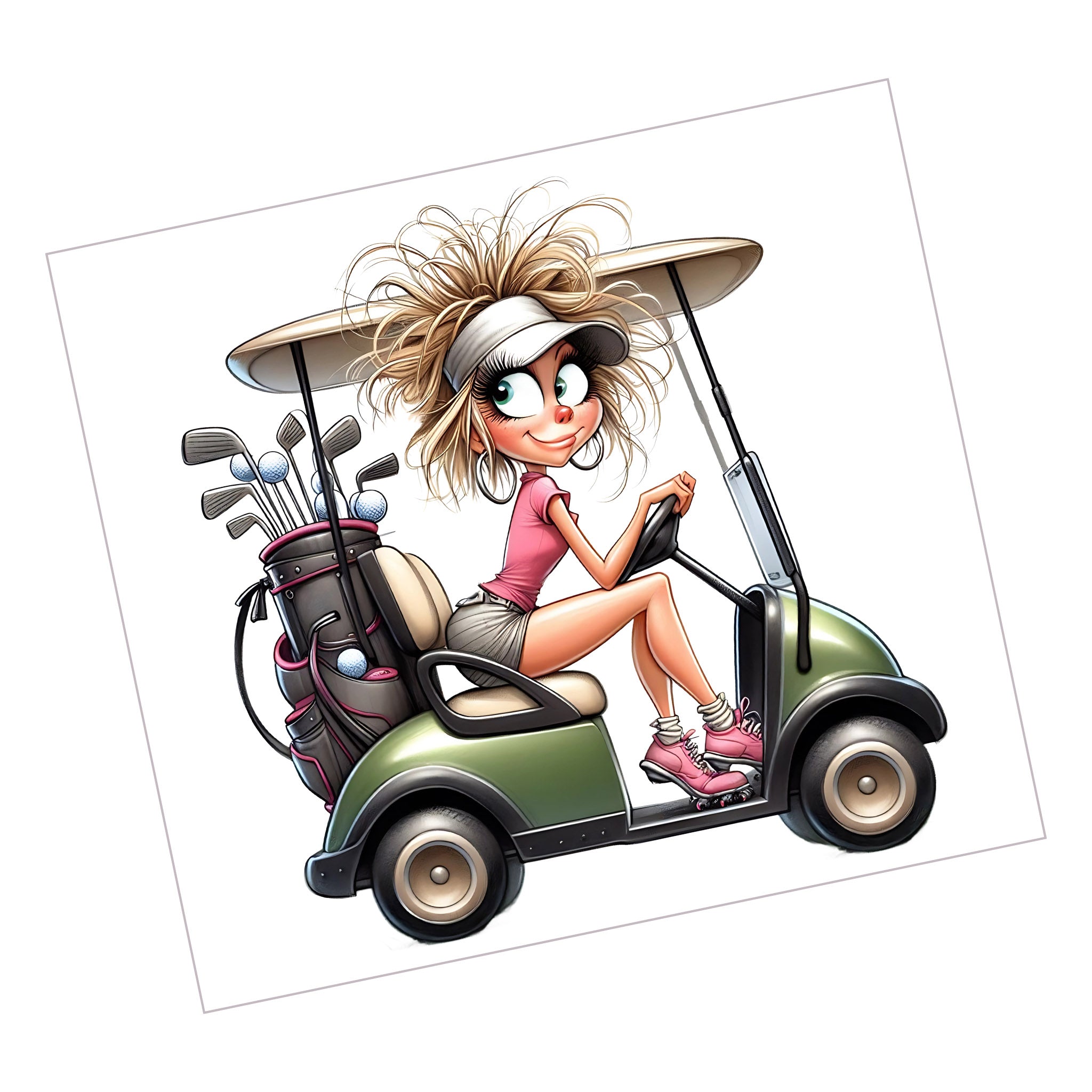 Lady Golfer 42