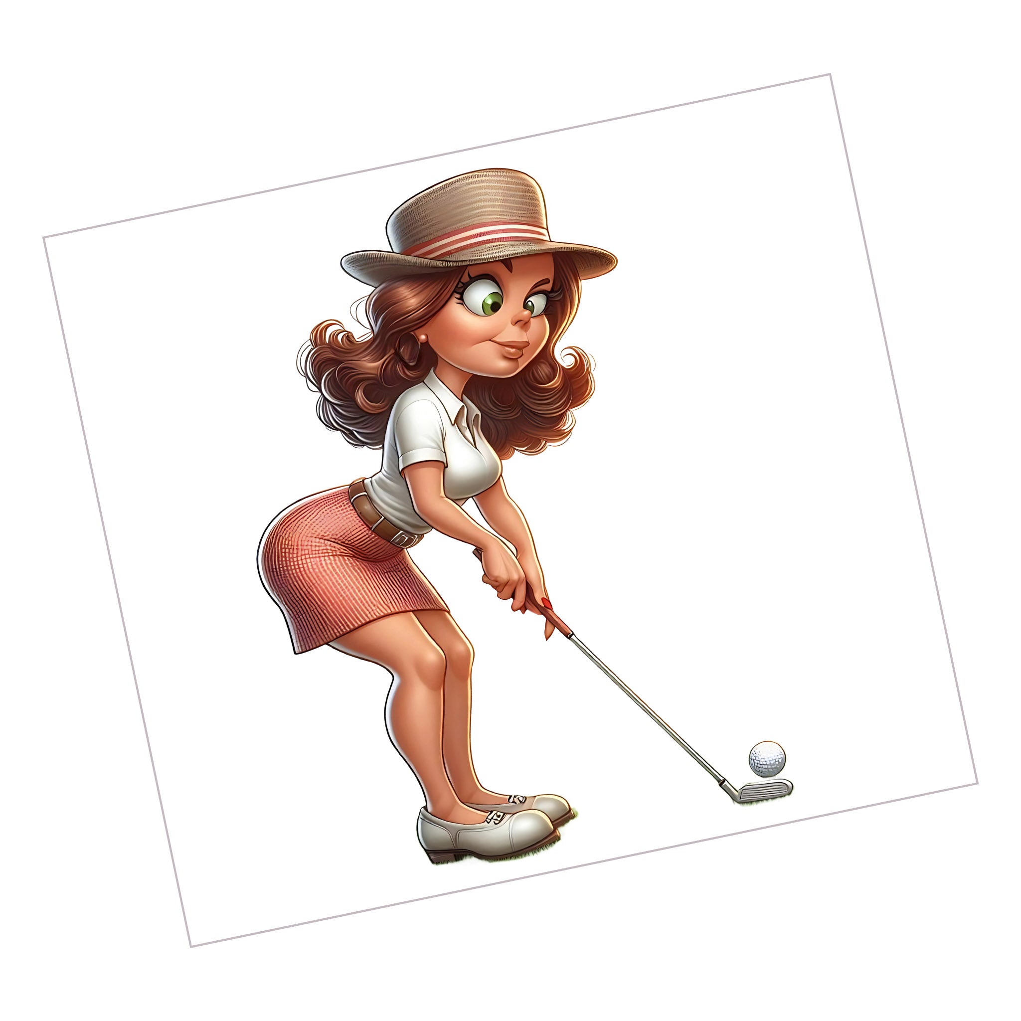 Lady Golfer 43