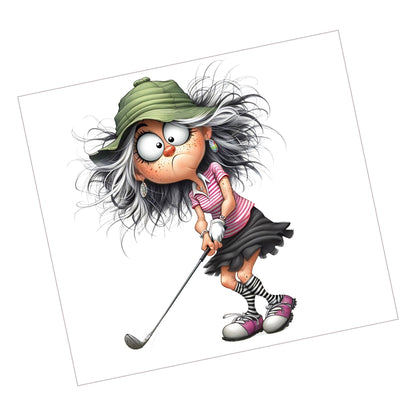 Lady Golfer 44