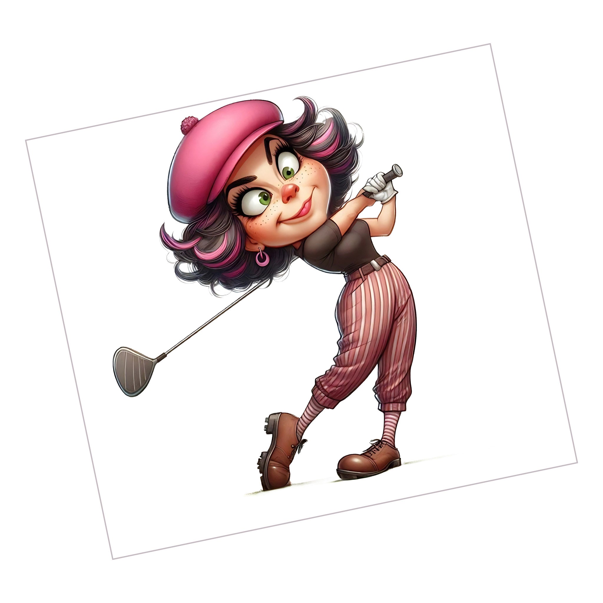 Lady Golfer 45