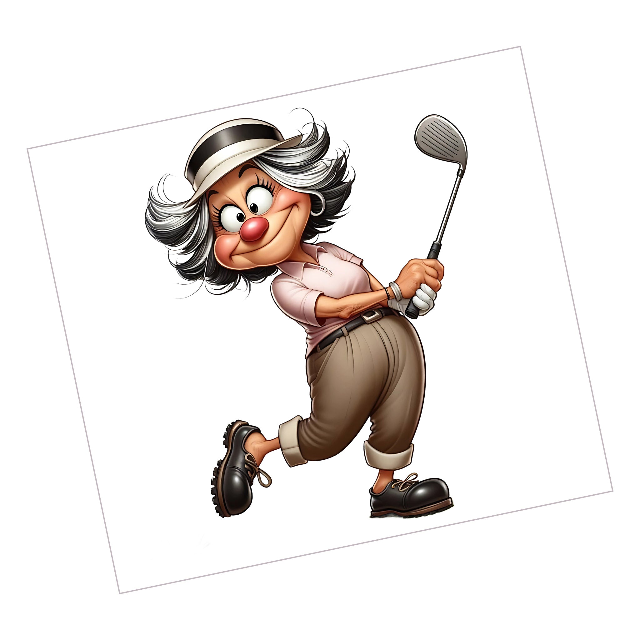 Lady Golfer 46
