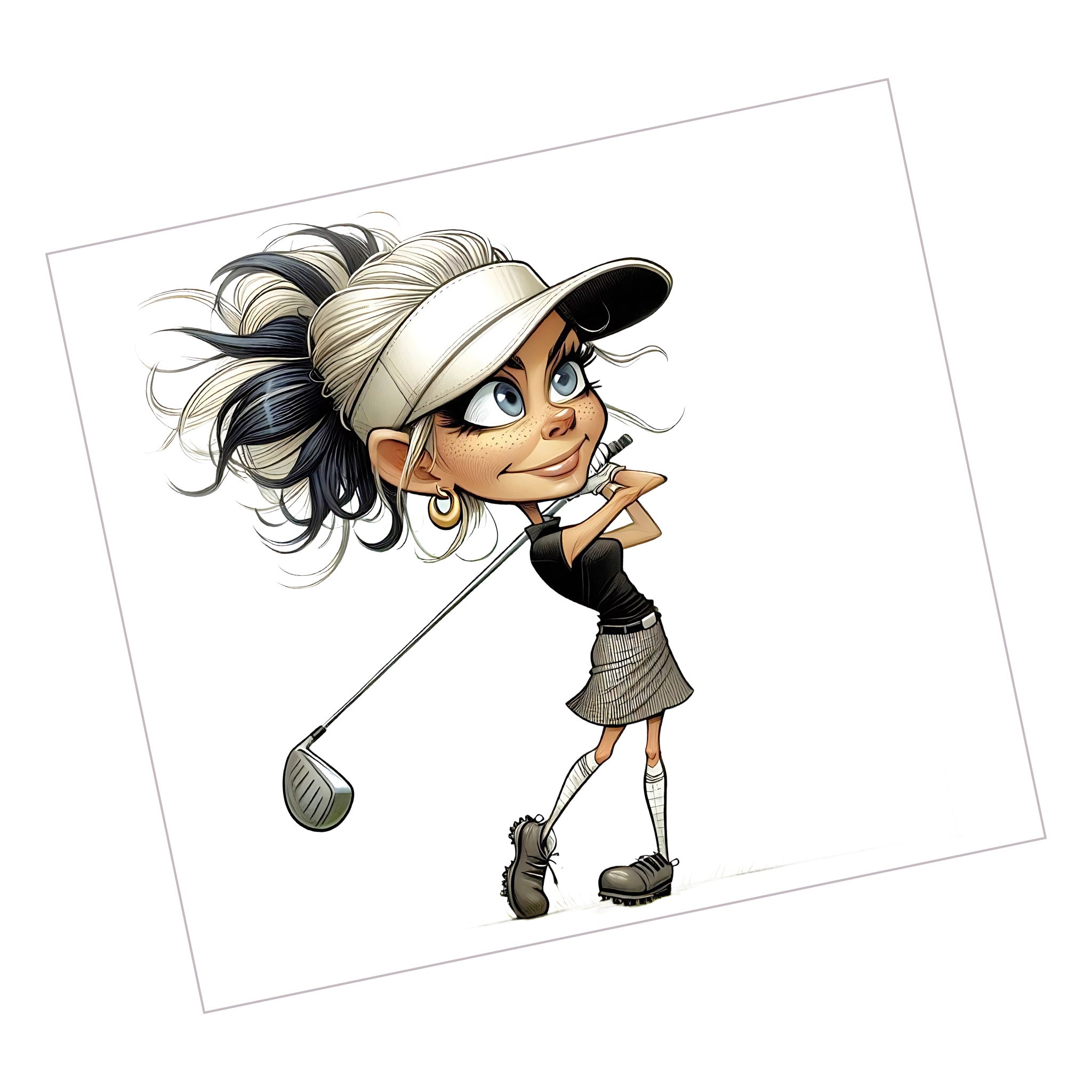 Lady Golfer 48