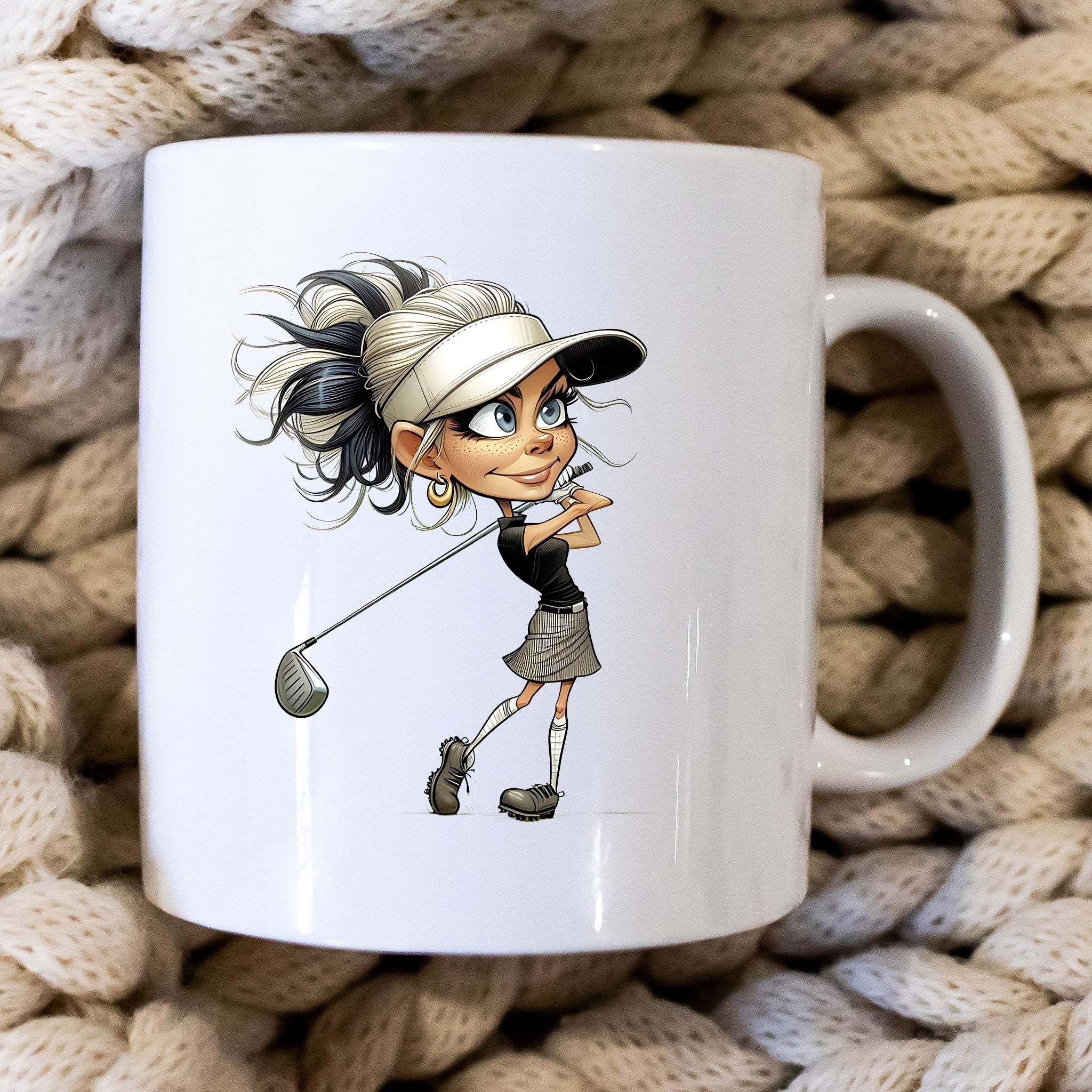 Lady Golfer 48