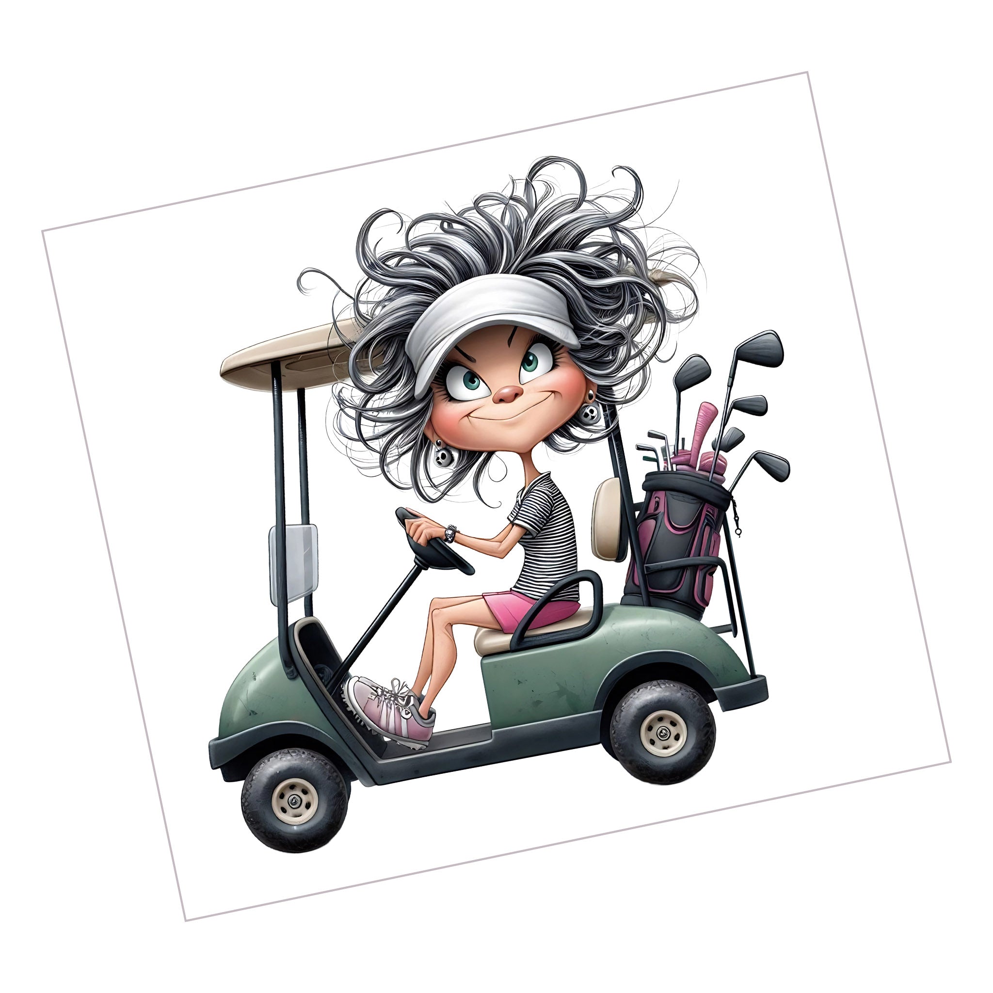 Lady Golfer 49