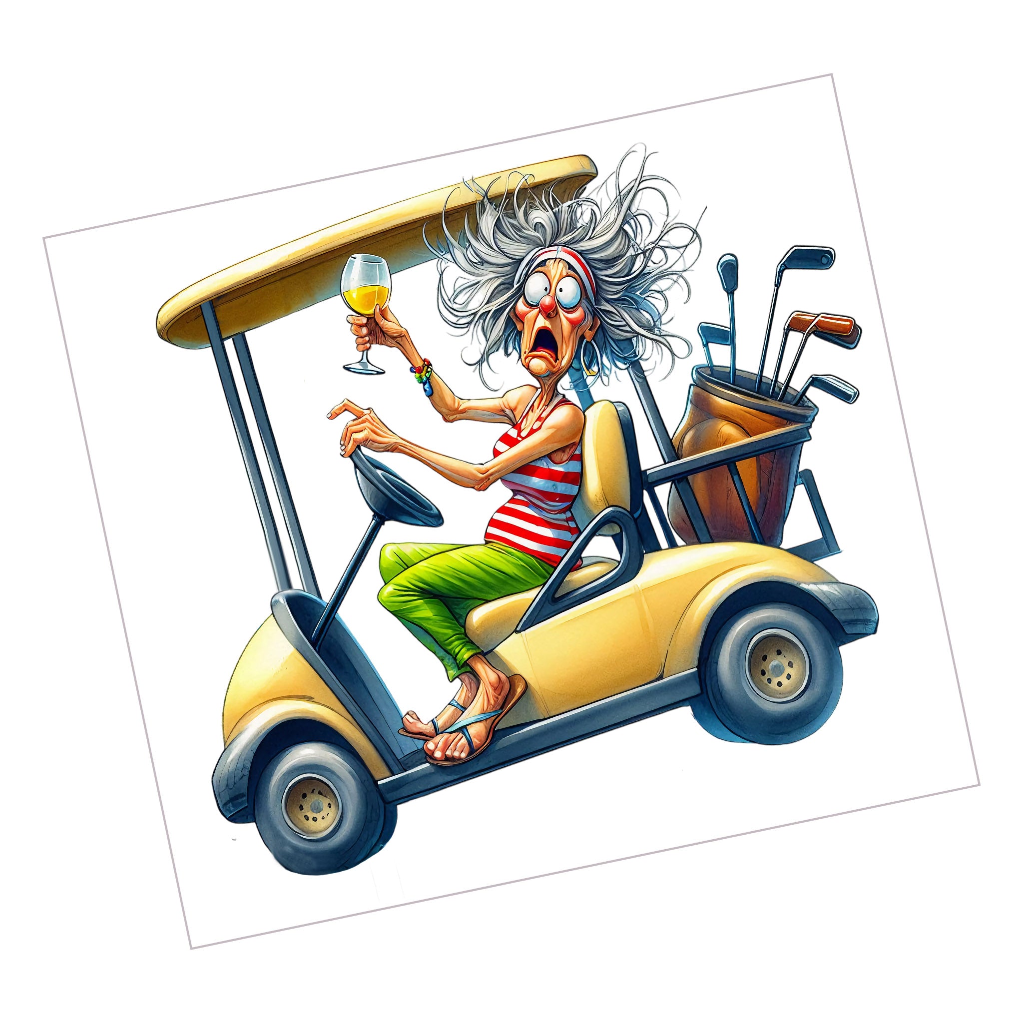 Lady Golfer 5