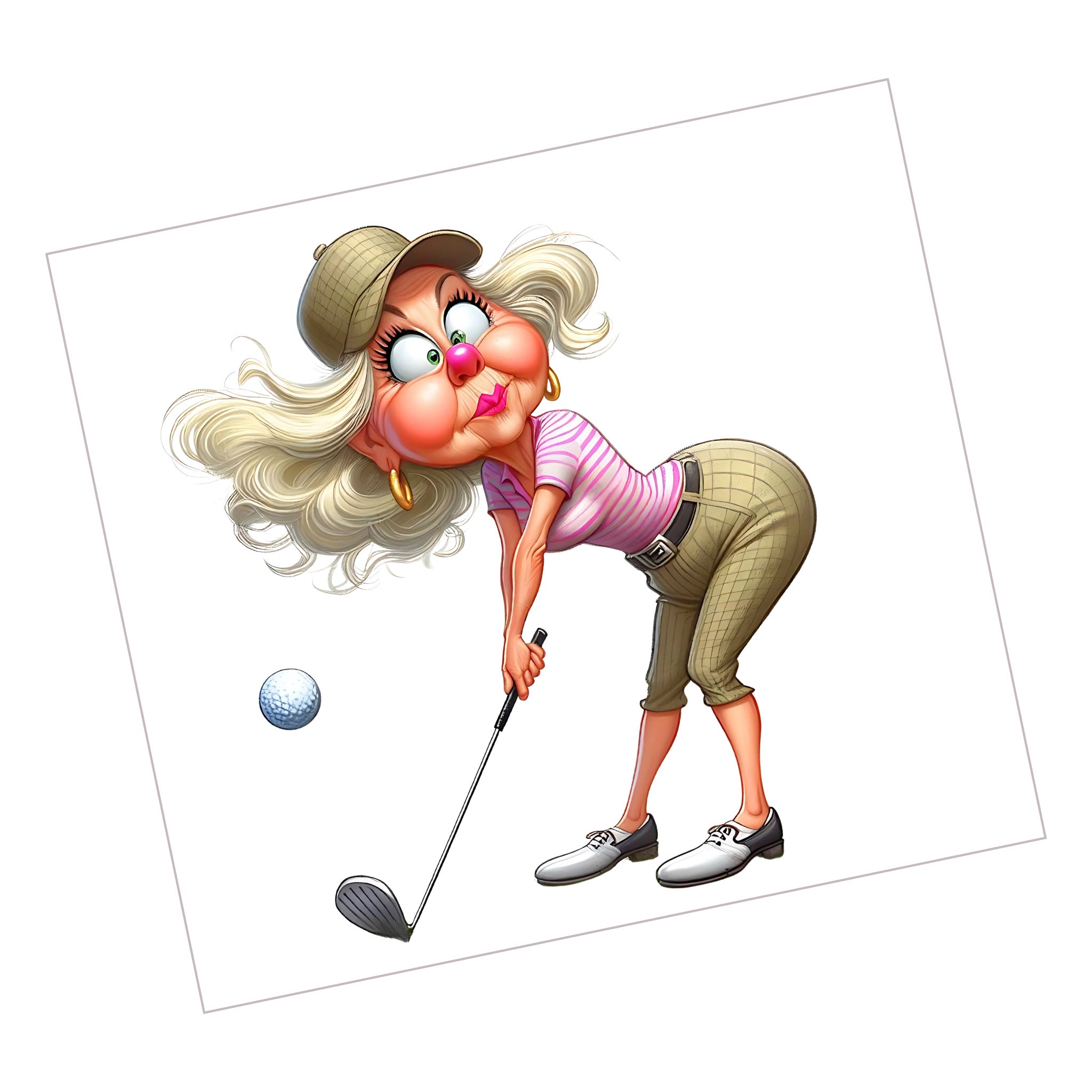 Lady Golfer 51