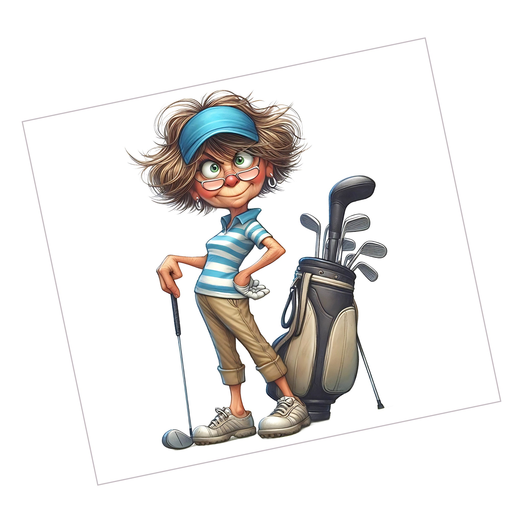 Lady Golfer 52