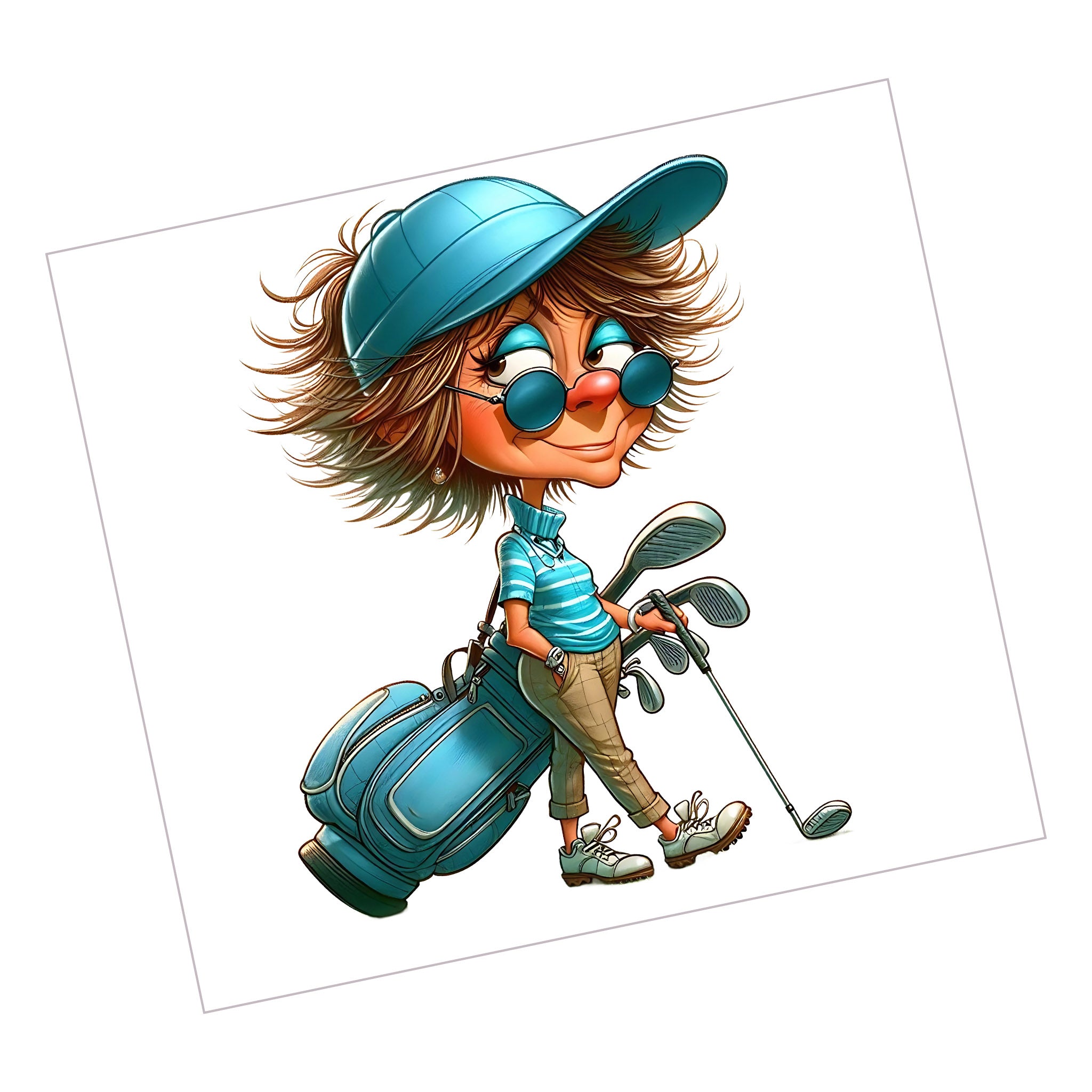 Lady Golfer 54