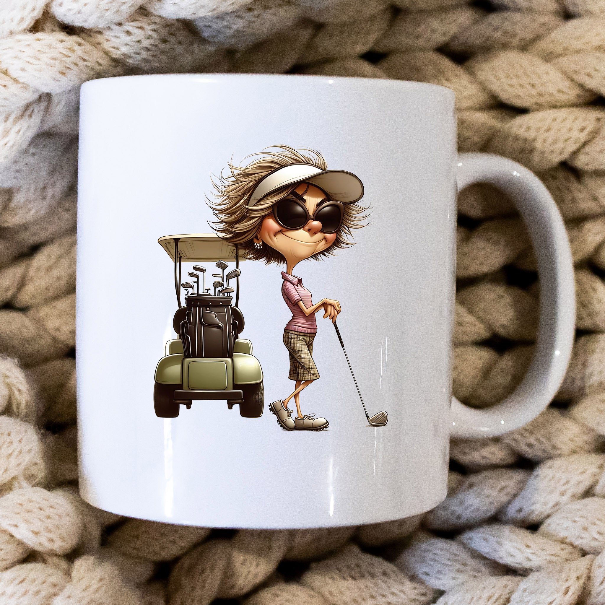 Lady Golfer 55