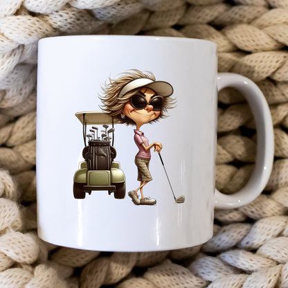 Lady Golfer 55