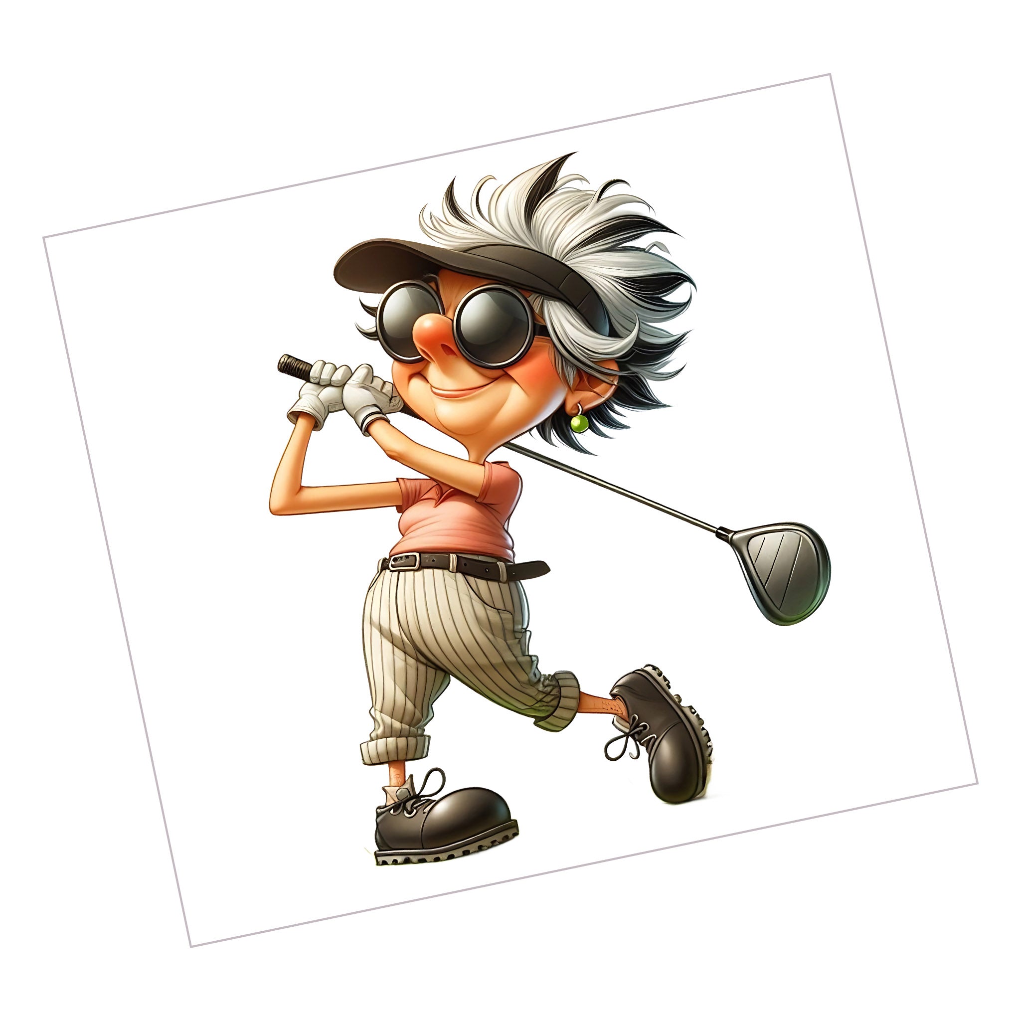Lady Golfer 56