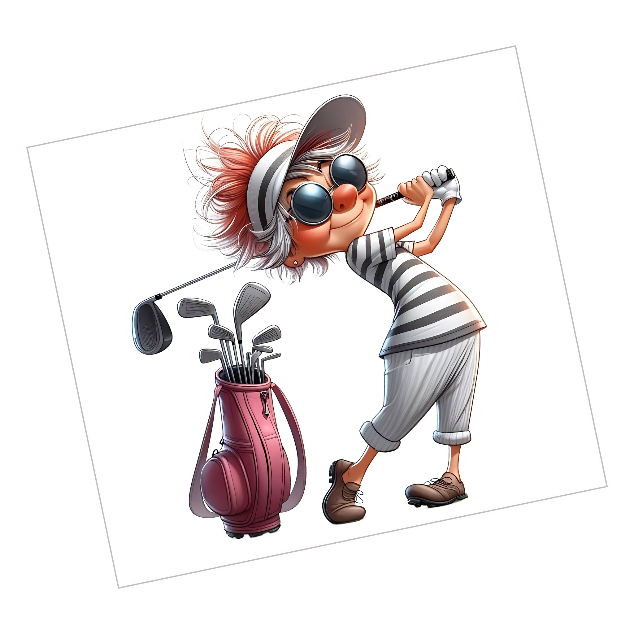 Lady Golfer 58