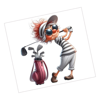 Lady Golfer 58