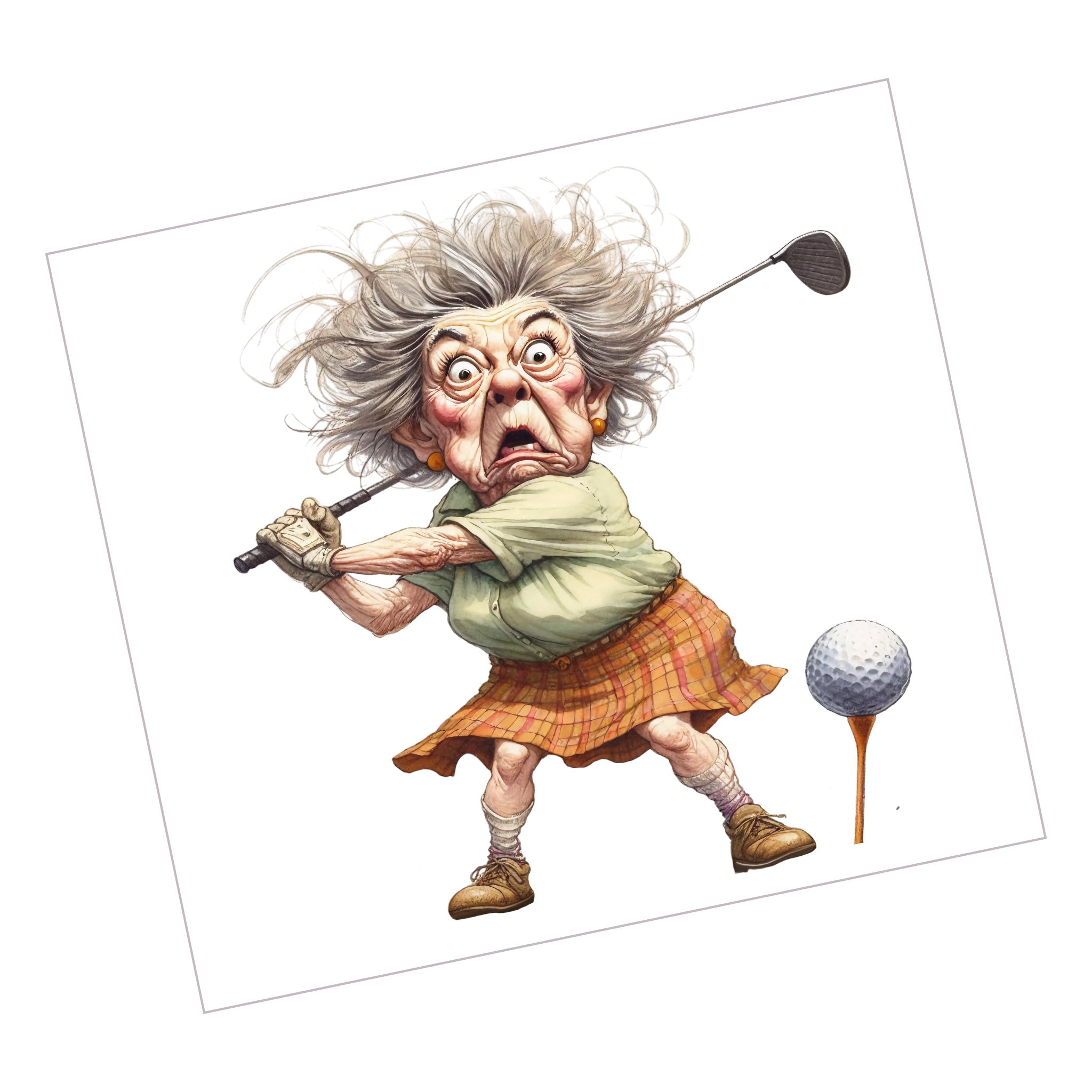 Lady Golfer 7