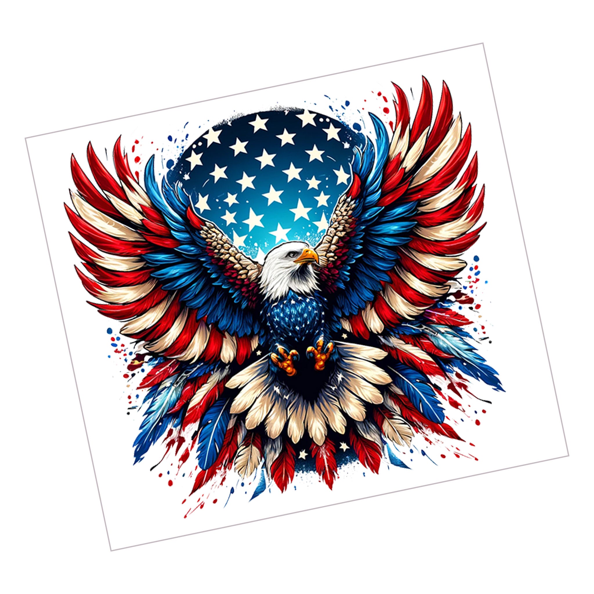 USA Eagle Flag