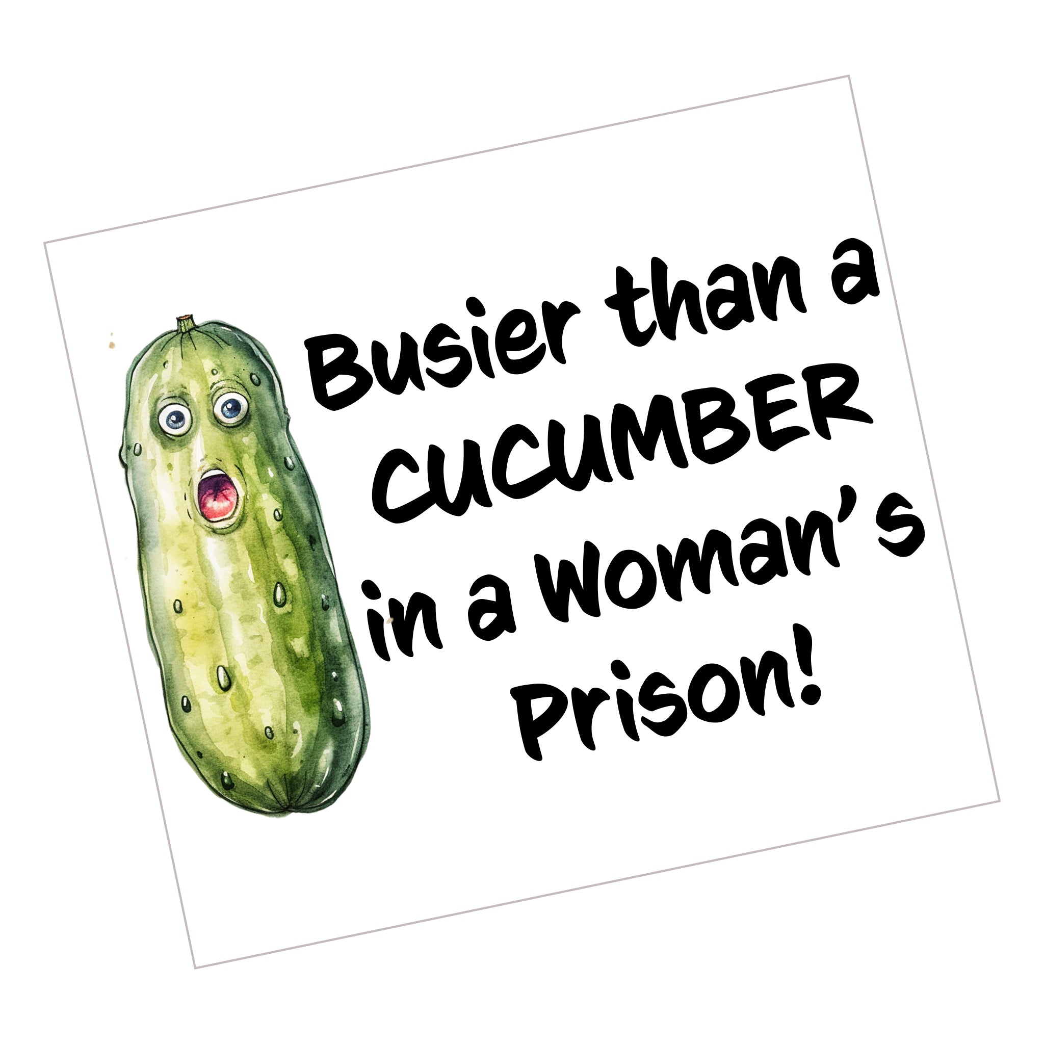 Busier than a Cucumber