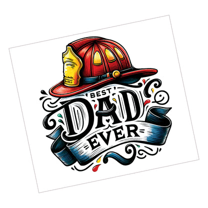 Best Dad Fireman