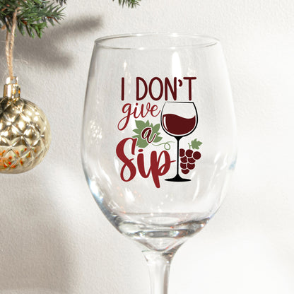 Don't Give a Sip