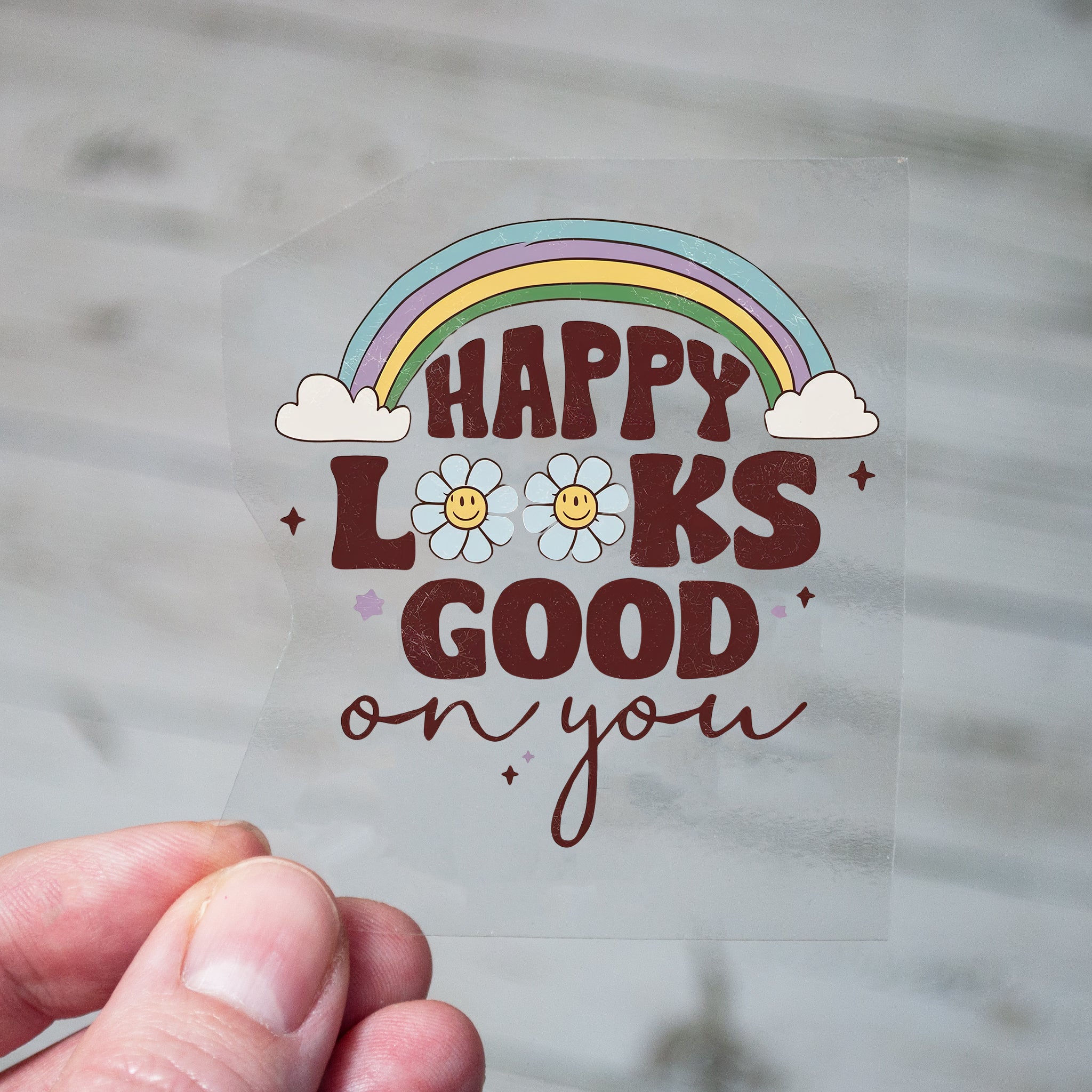 Happy Looks Good on You