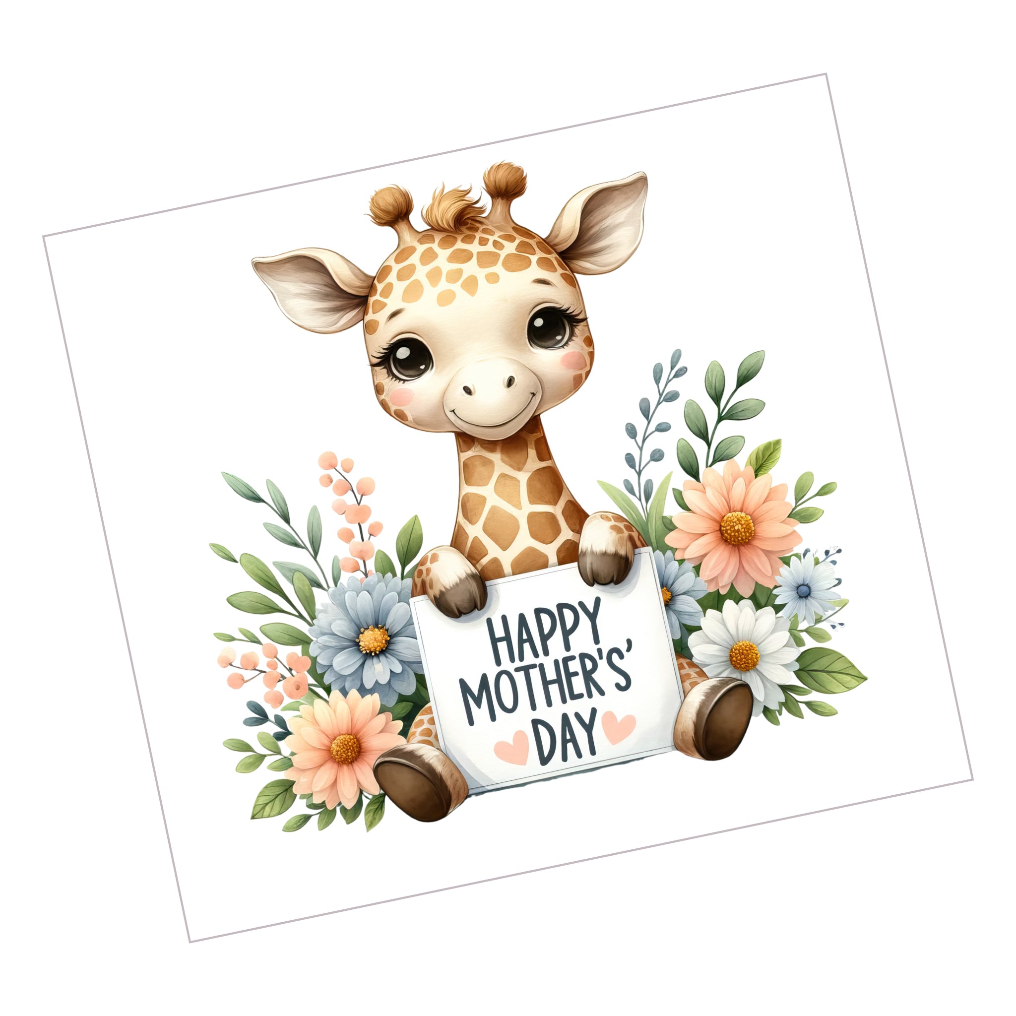 Mother's Day Giraffe